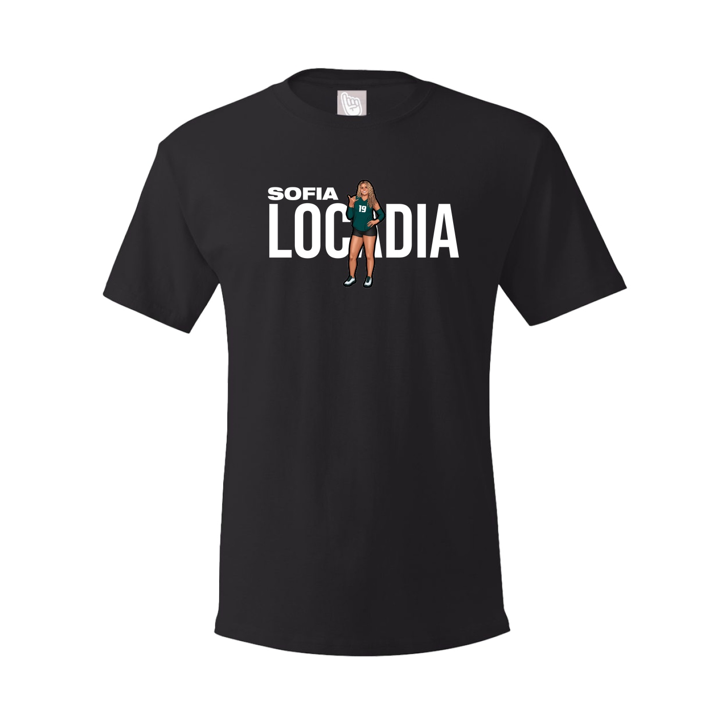 Youth Tee — Player Name in Black