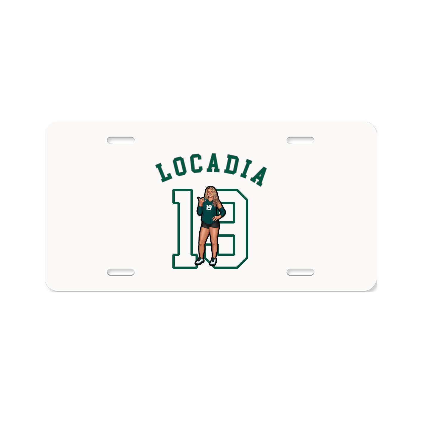 License Plate — Shirsey Arch in Classic