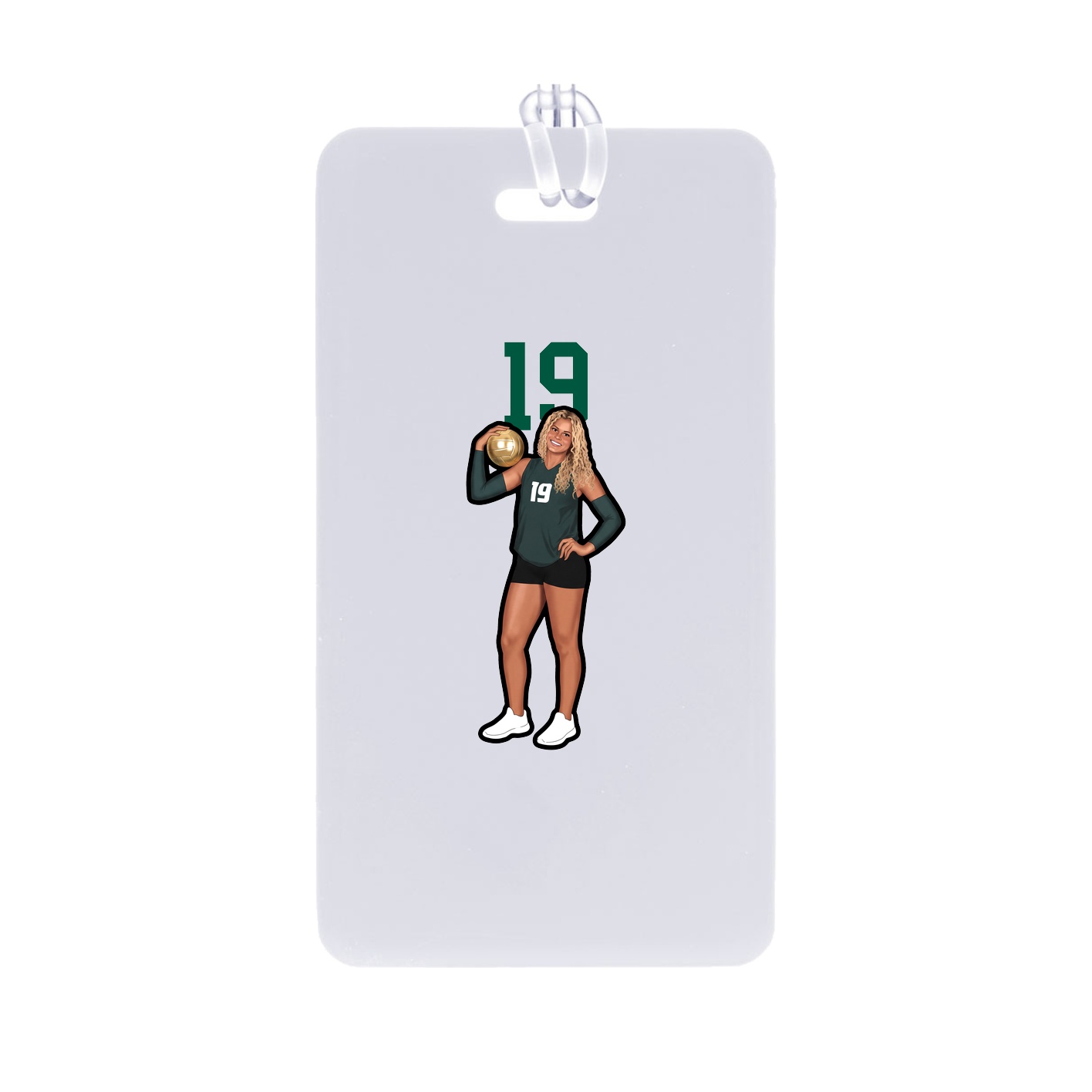 Bag Tag — Number Top in Classic