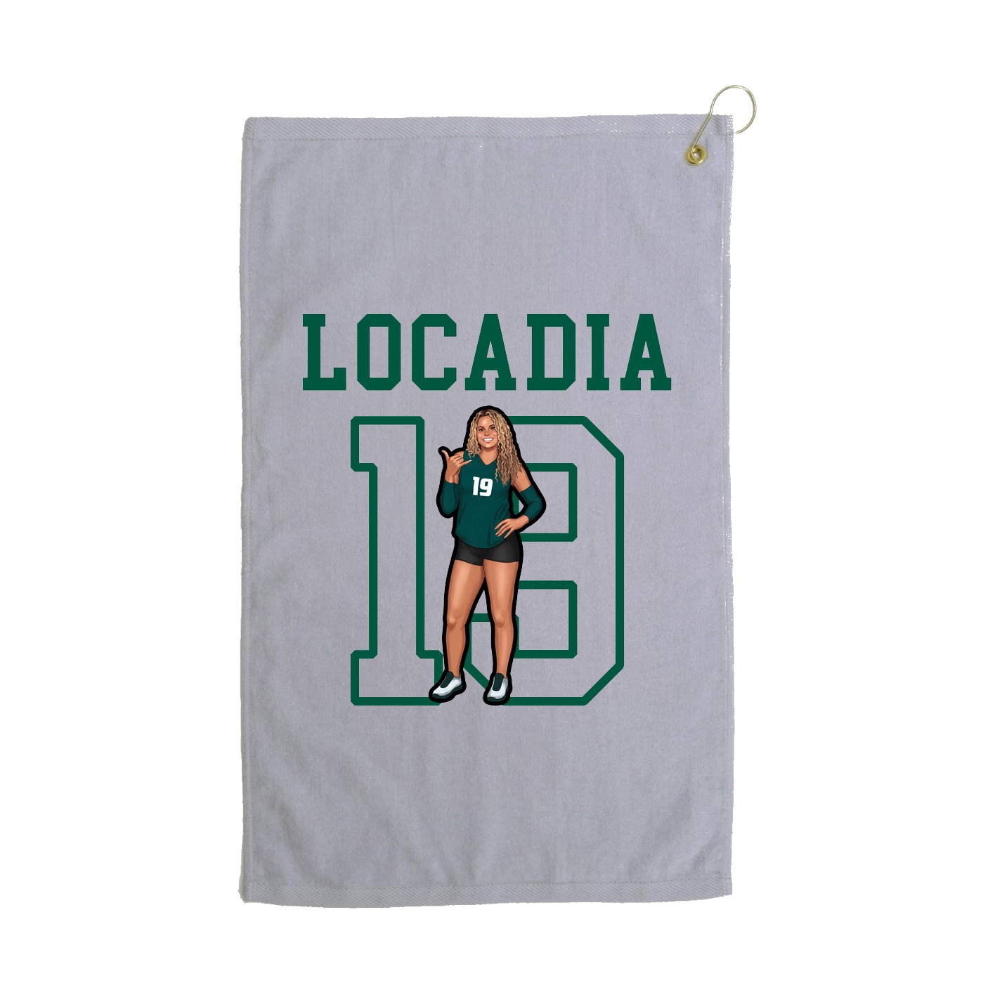Golf Towel — Shirsey in Grey