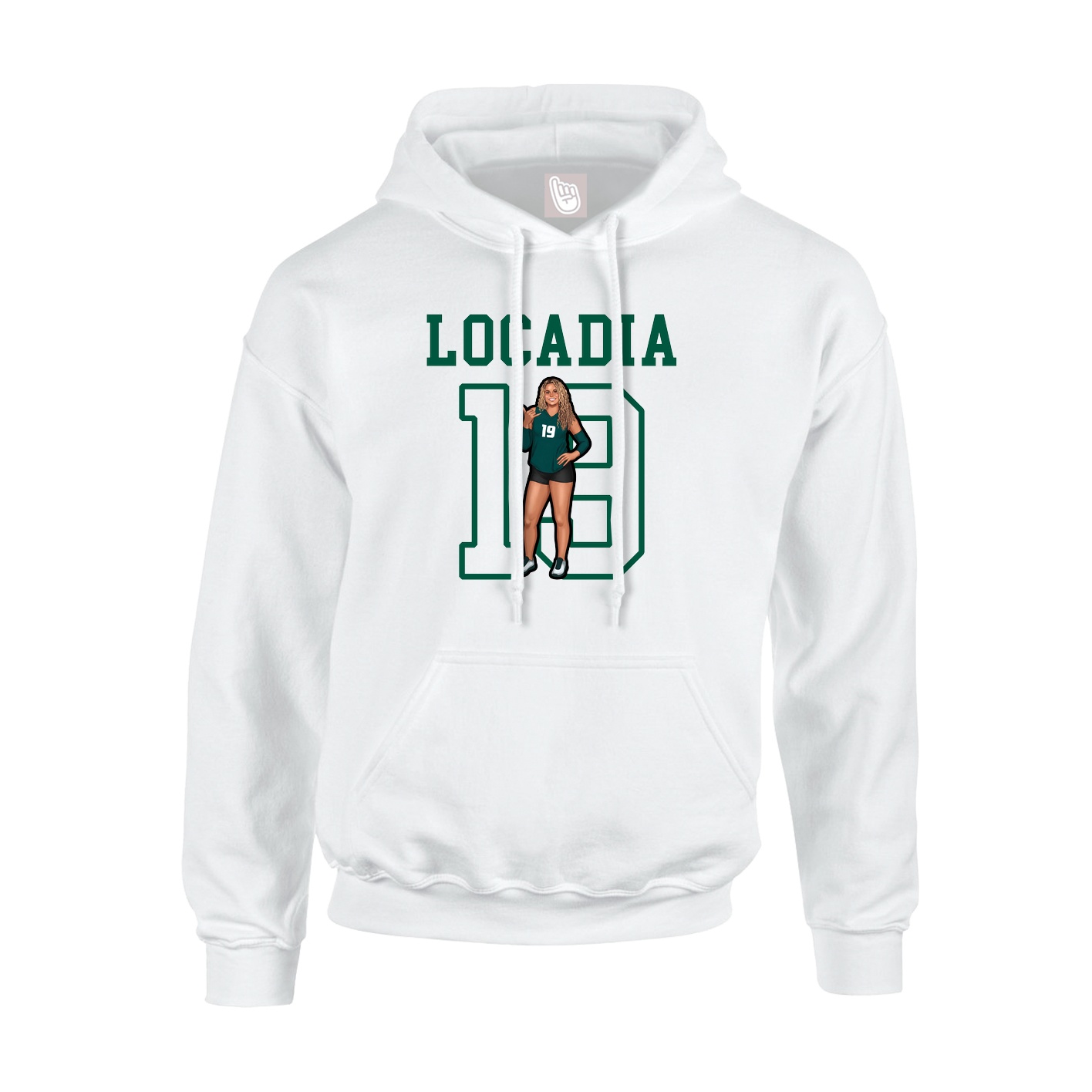 Youth Hoodie — Shirsey in White
