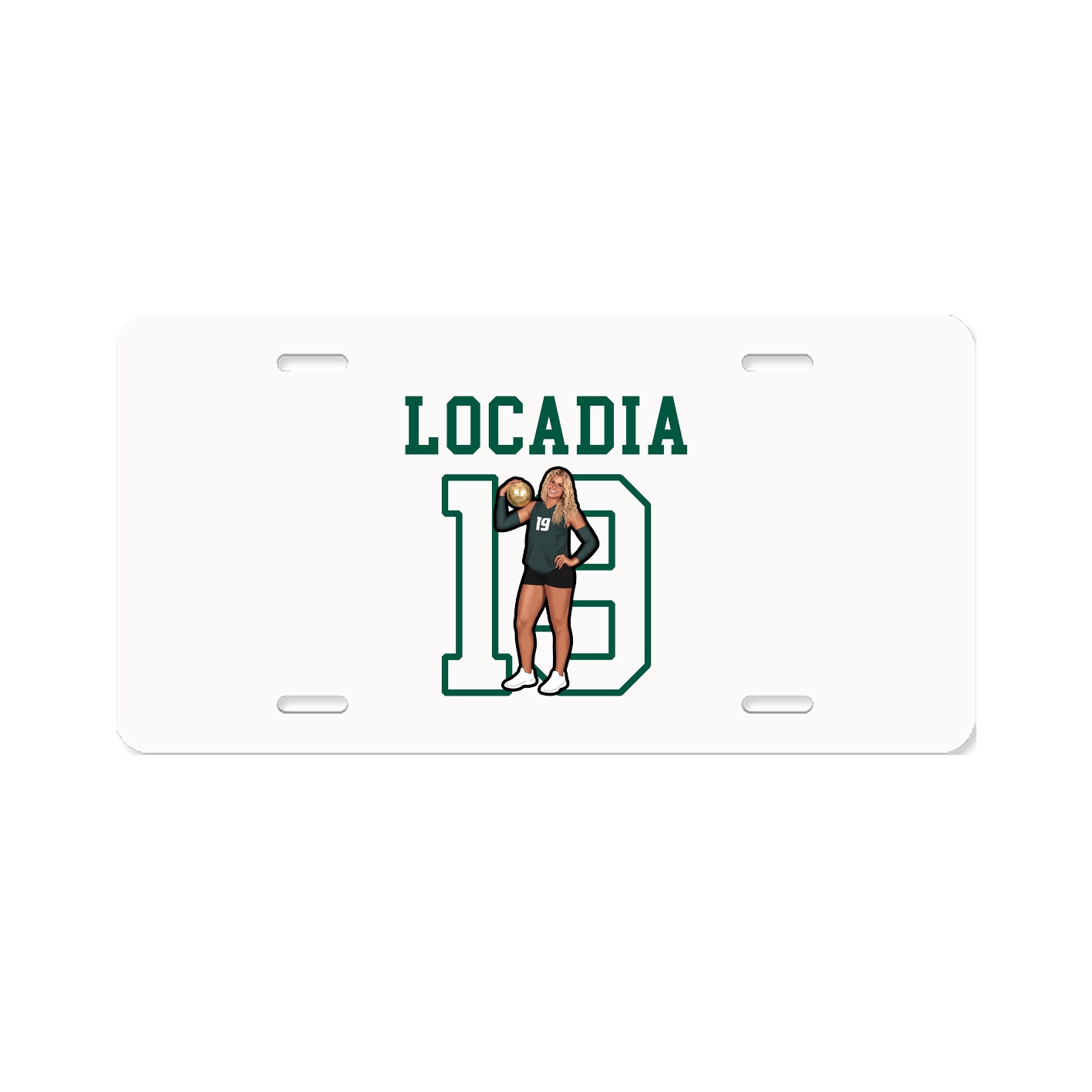 License Plate — Shirsey in Classic