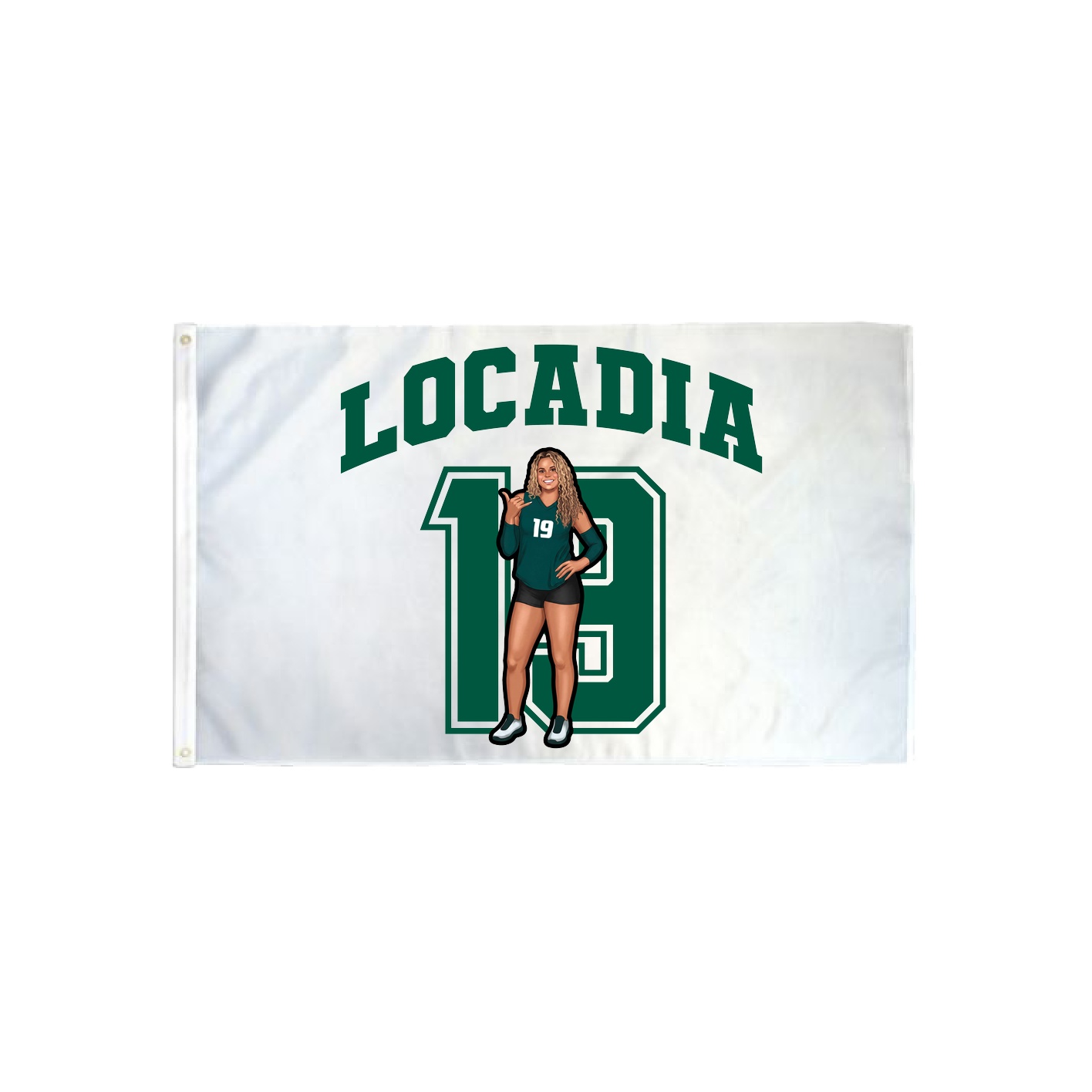 3x5 Flag — Number in Classic