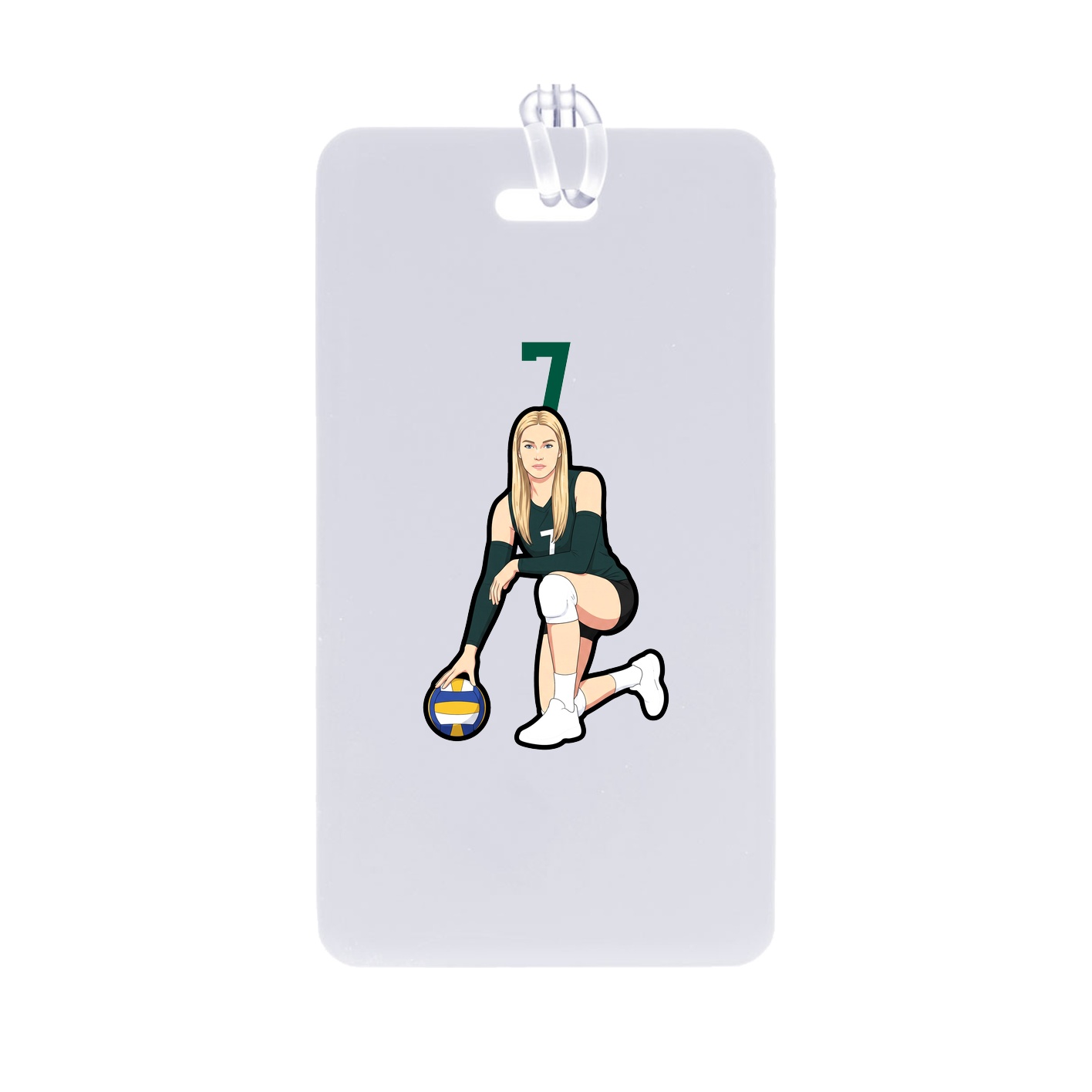 Bag Tag — Number Top in Classic