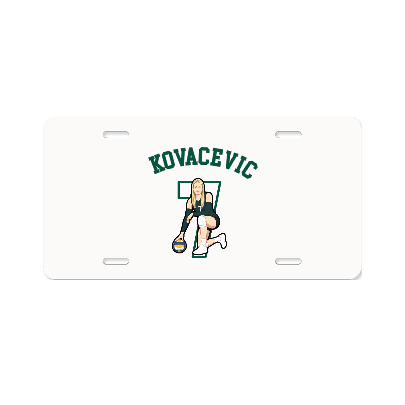 License Plate — Shirsey Arch in Classic