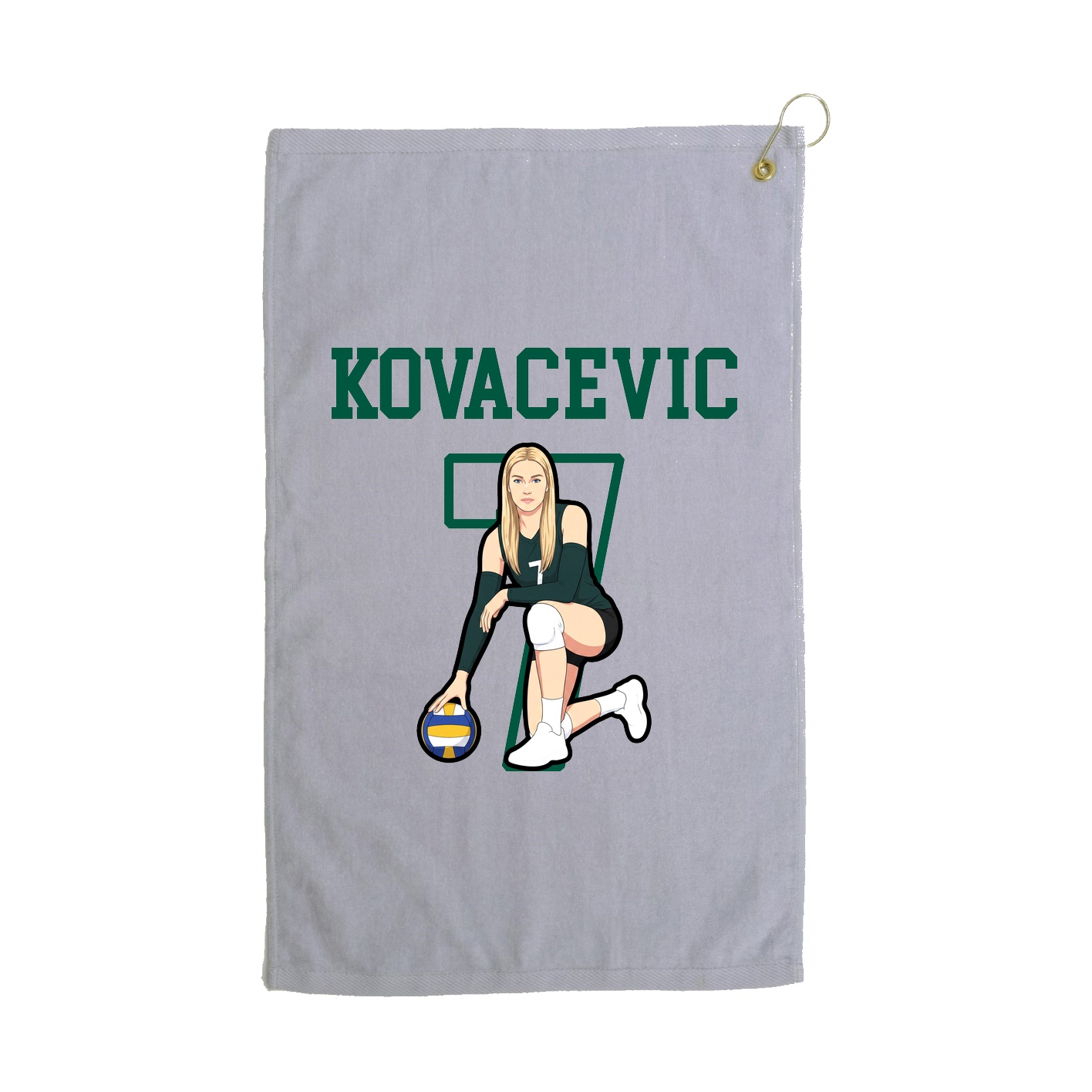 Golf Towel — Shirsey in Grey