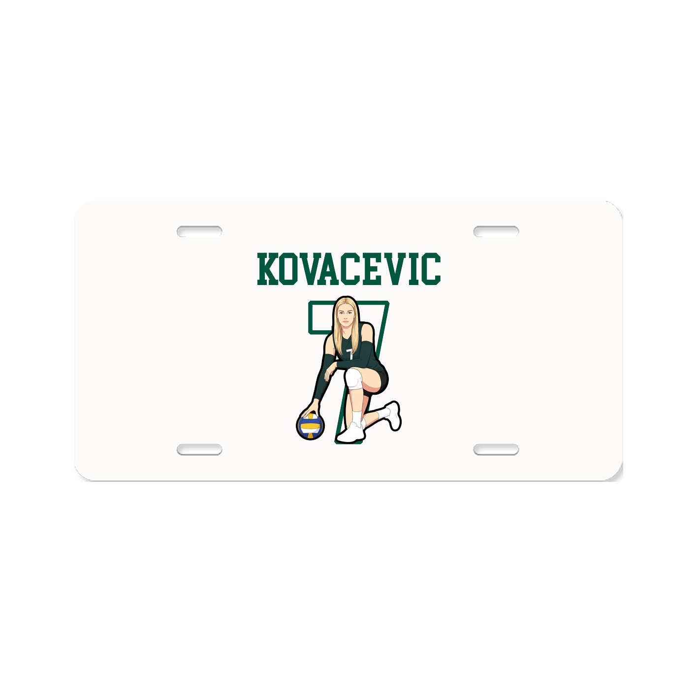 License Plate — Shirsey in Classic