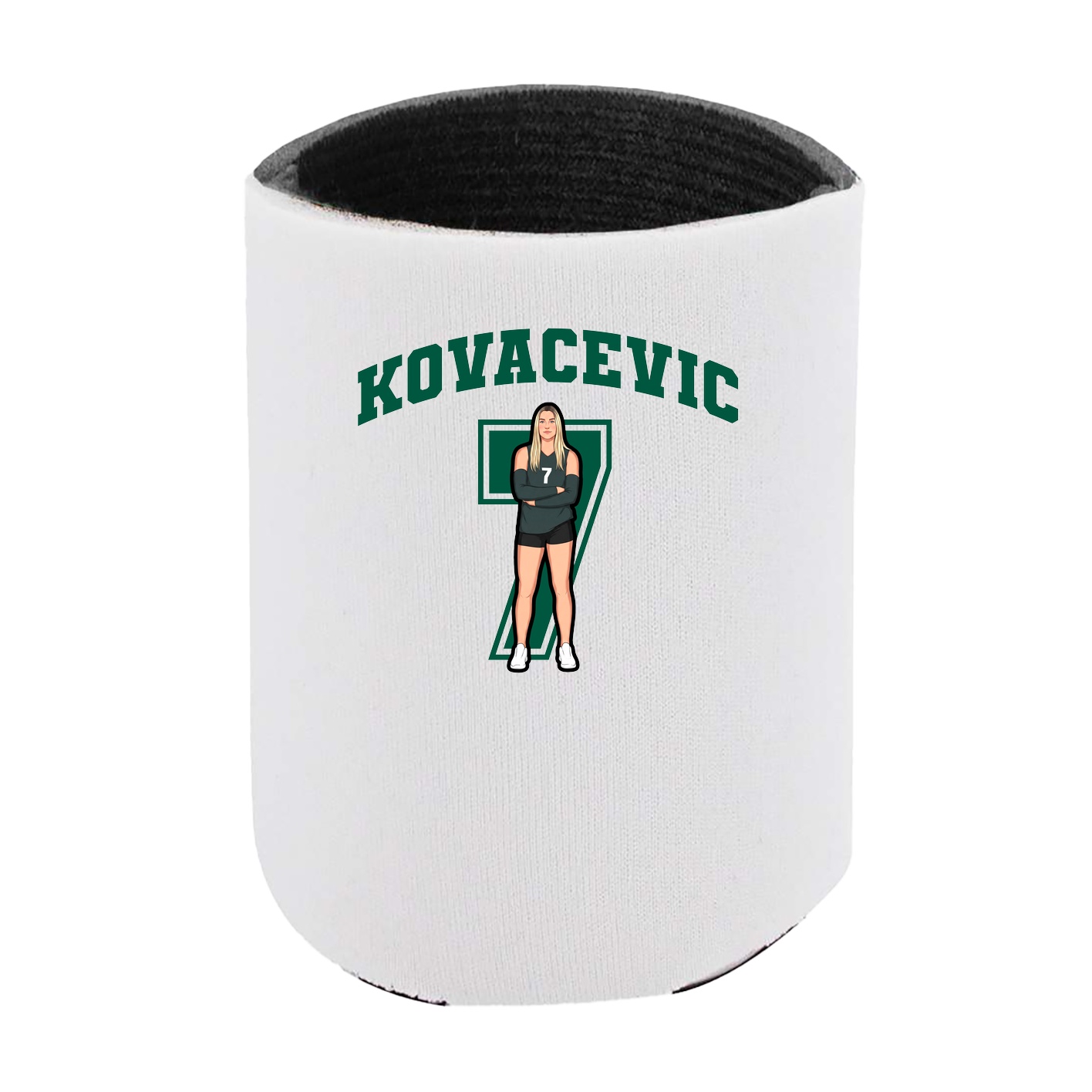 Can Holder — Number in White