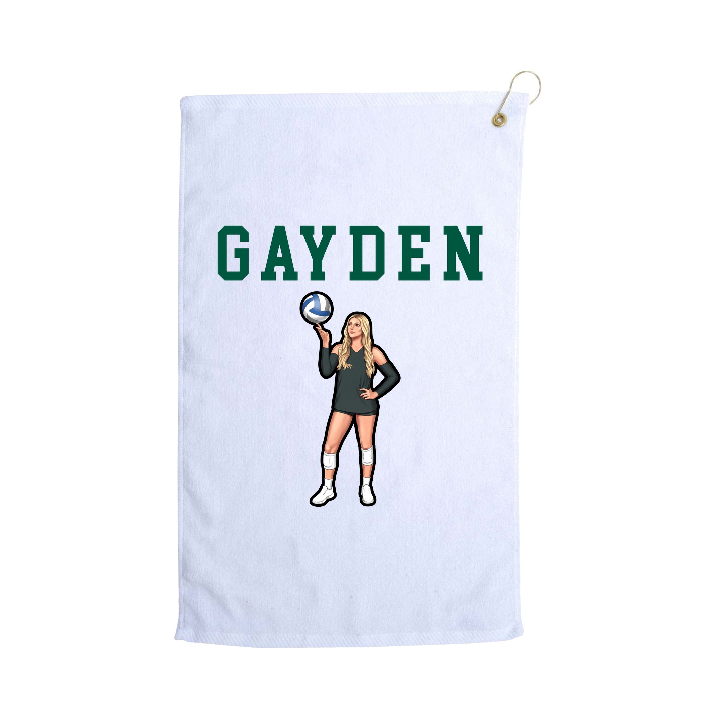 Golf Towel — Shirsey in White
