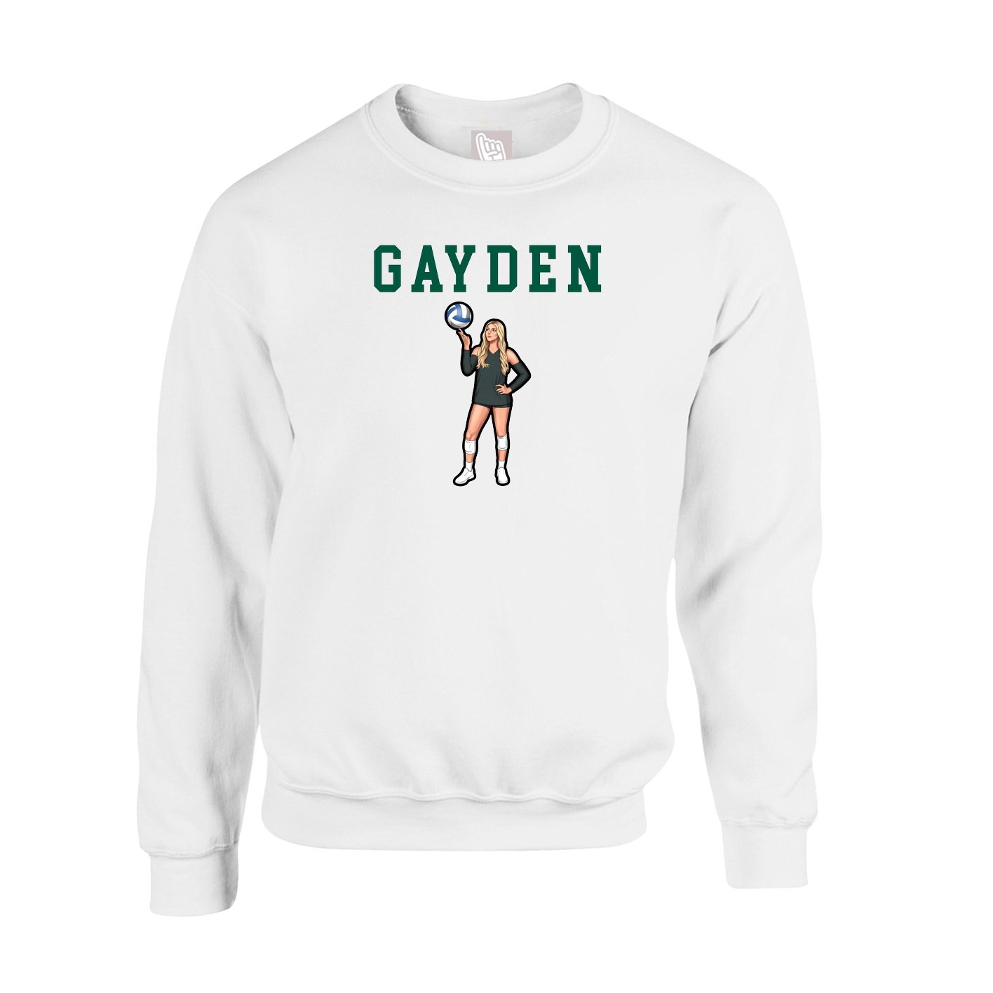 Fleece Crew — Shirsey in White
