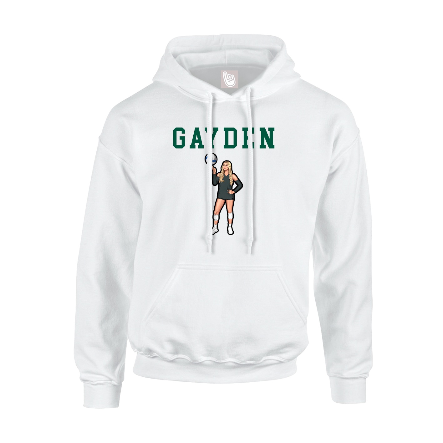 Youth Hoodie — Shirsey in White