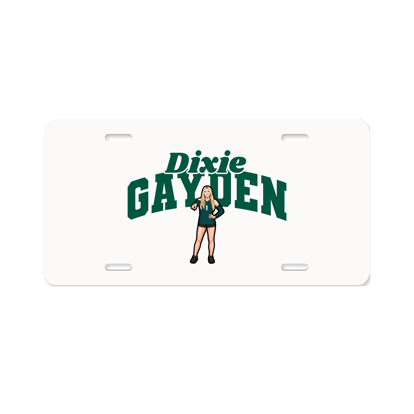 License Plate — Signature Arch in Classic