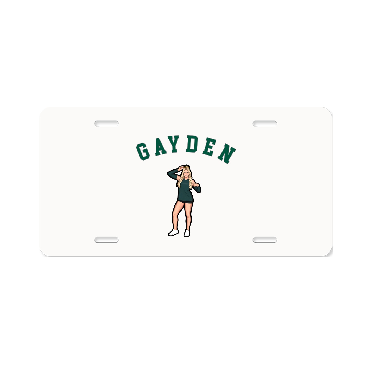 License Plate — Shirsey Arch in Classic