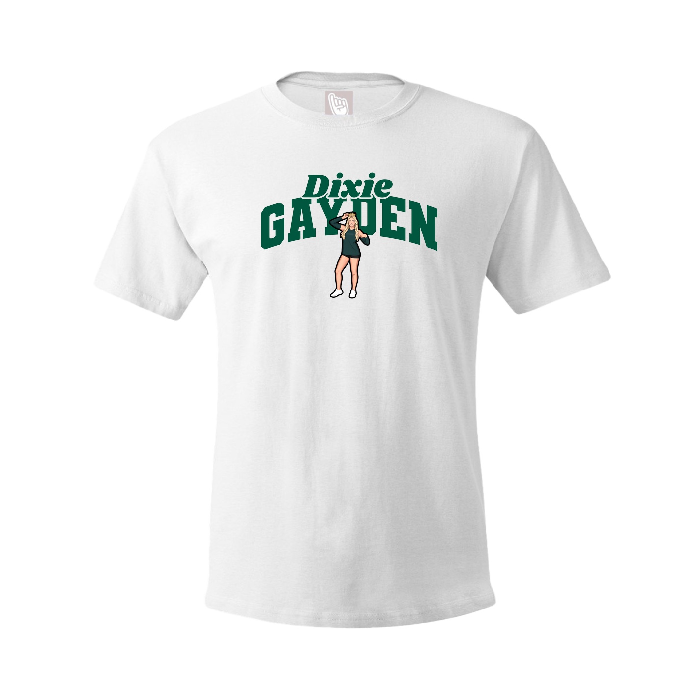 Youth Tee — Signature Arch in White