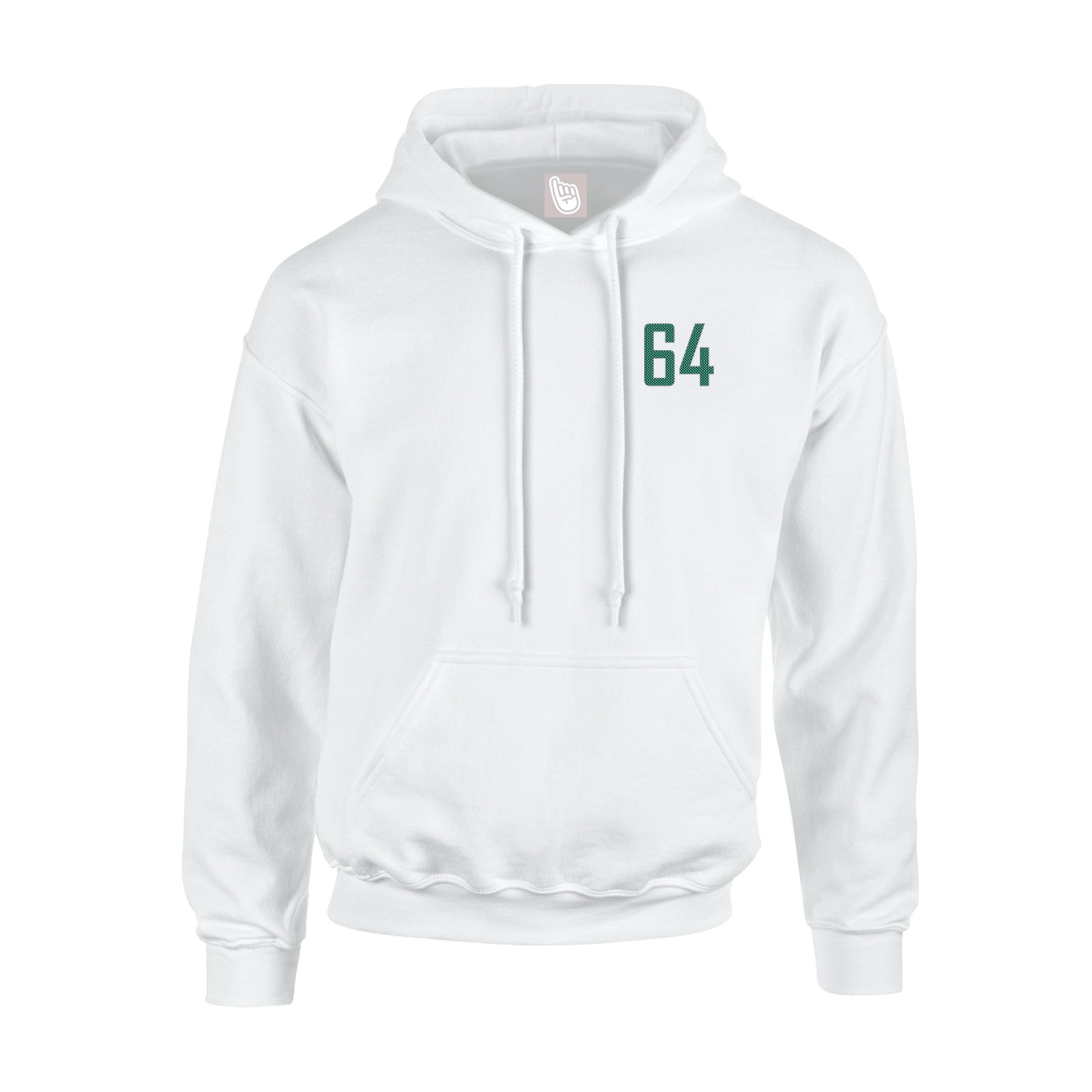 Youth Hoodie — Front Shirsy in White