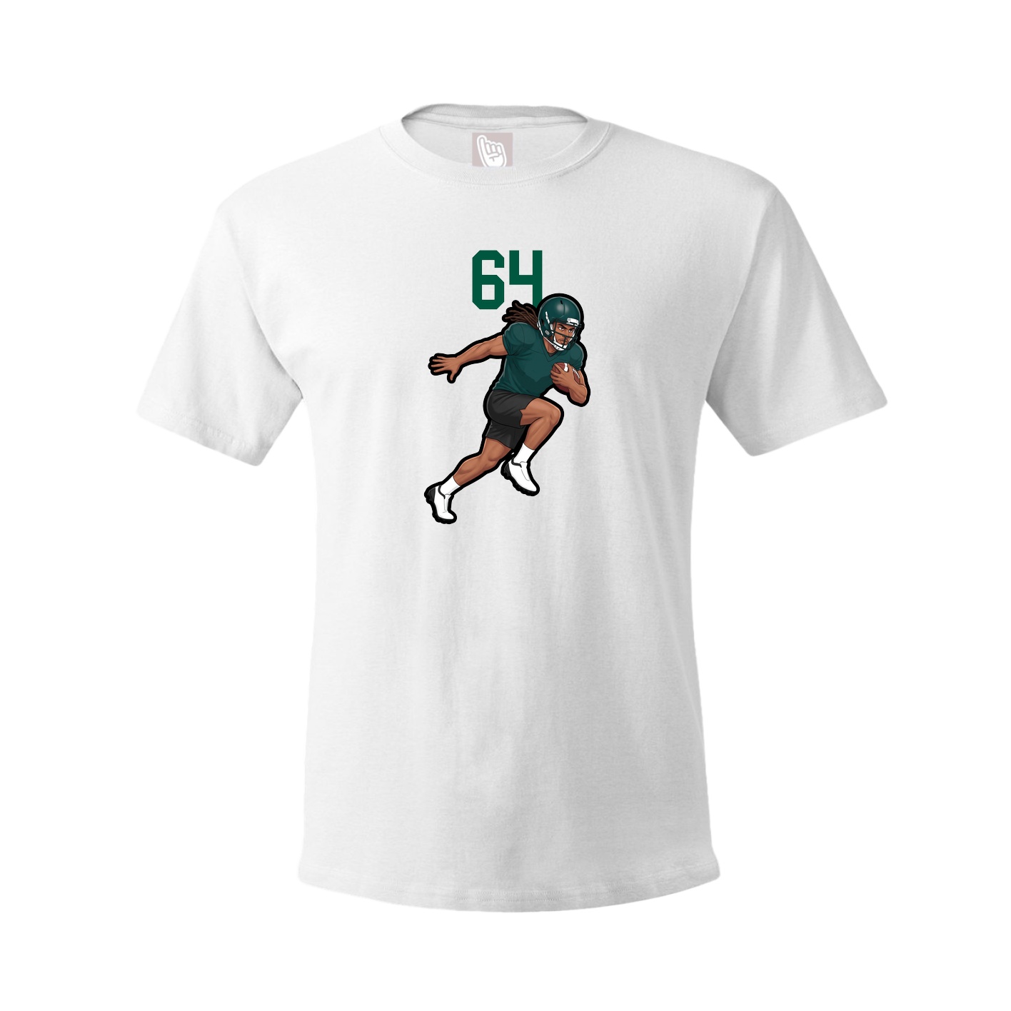 Tee — Number Top in White