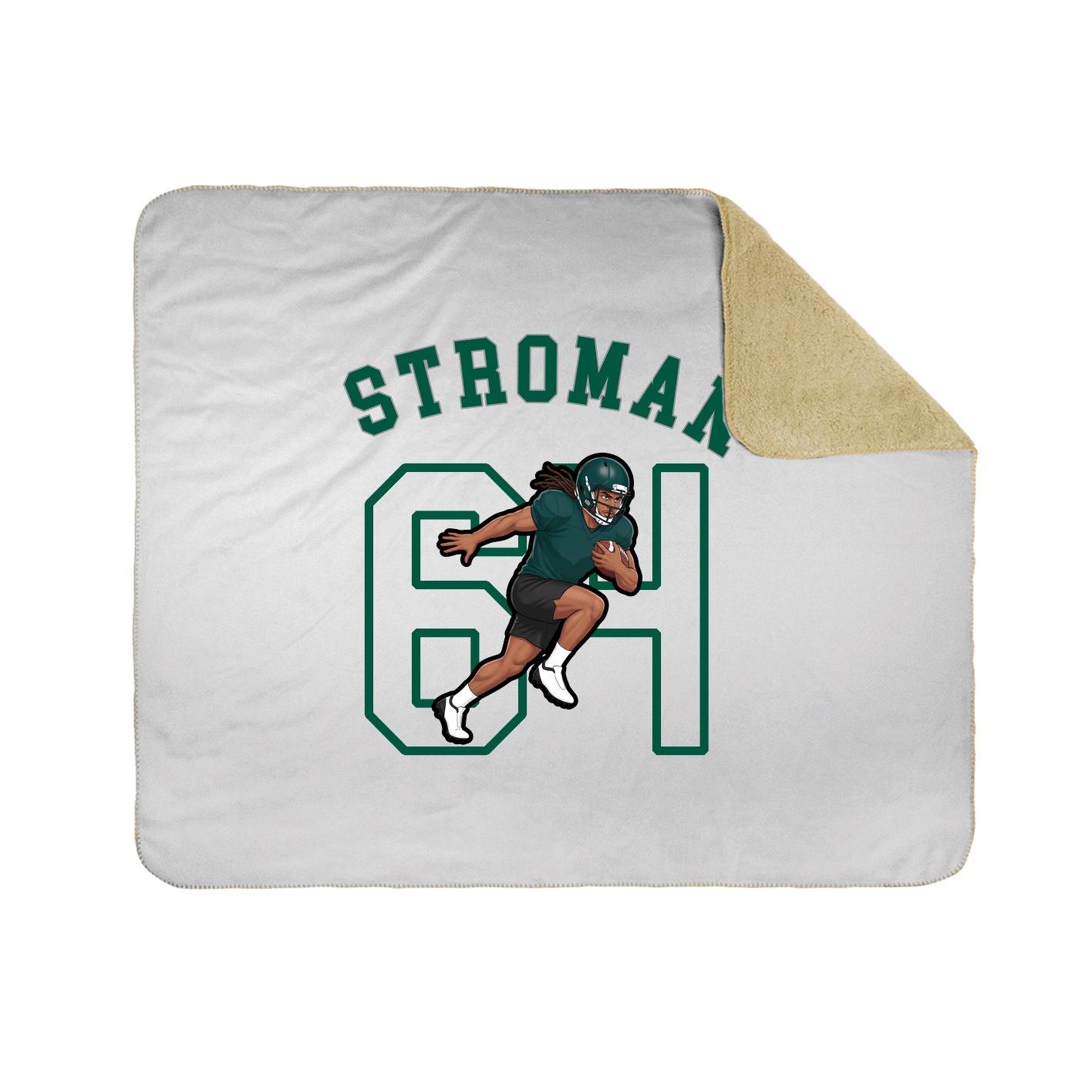Throw Blanket — Shirsey Arch in White