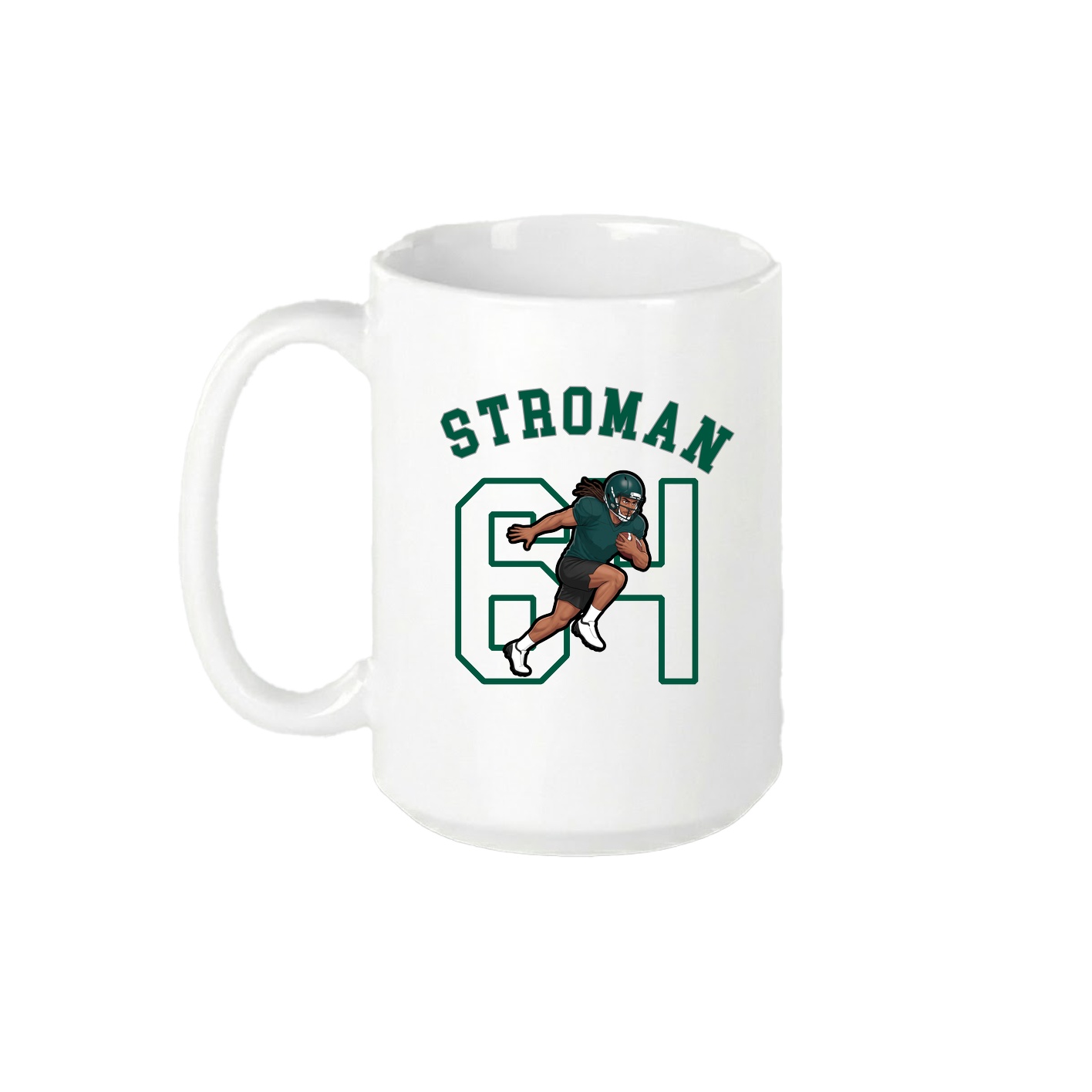 15oz Coffee Mug — Shirsey Arch in White