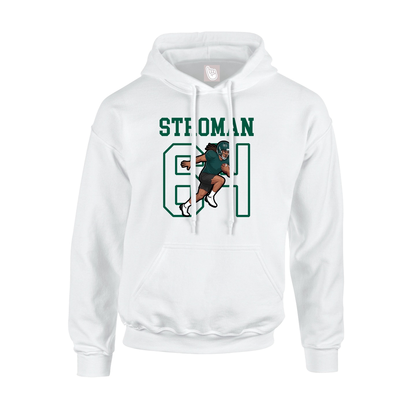 Youth Hoodie — Shirsey in White