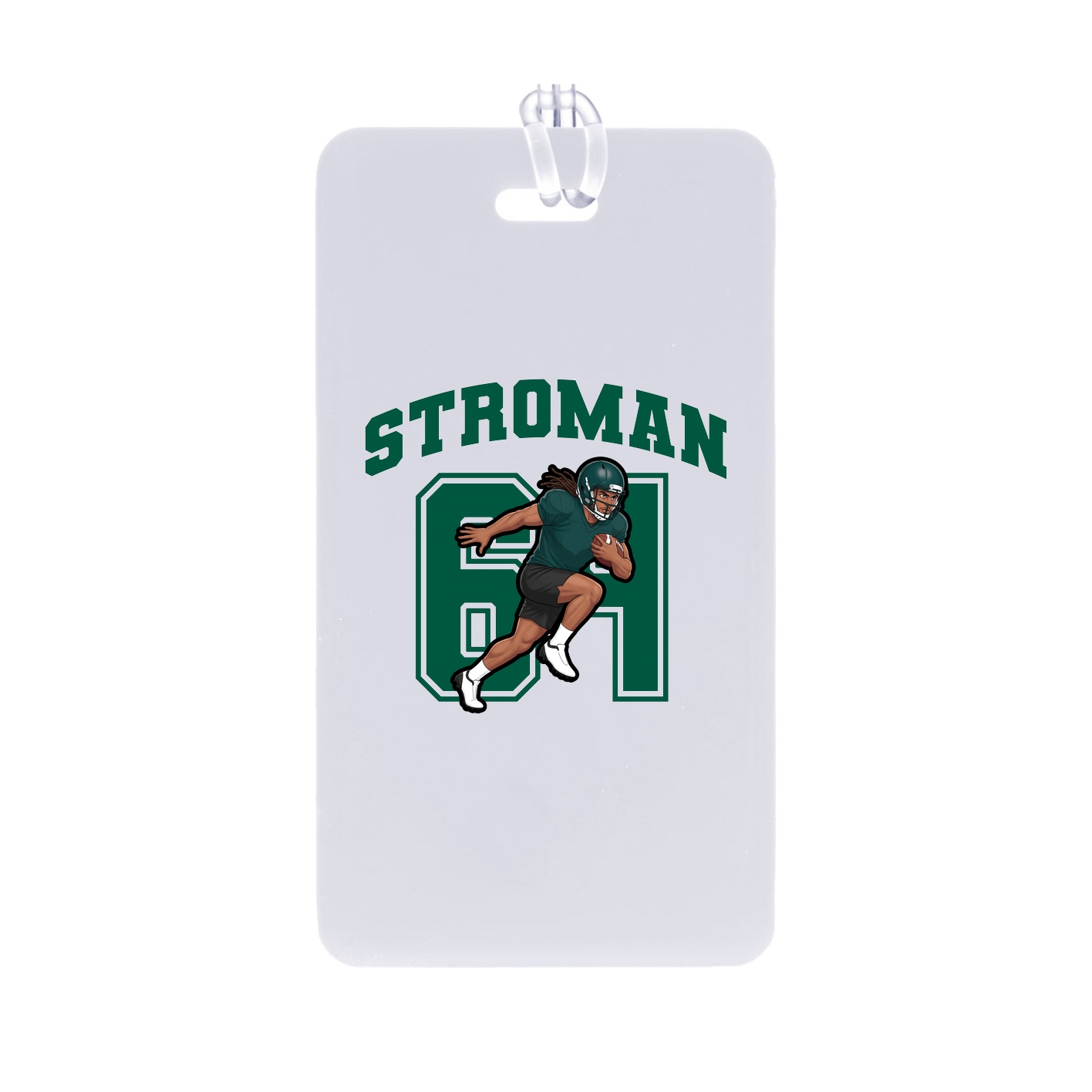 Bag Tag — Number in Classic