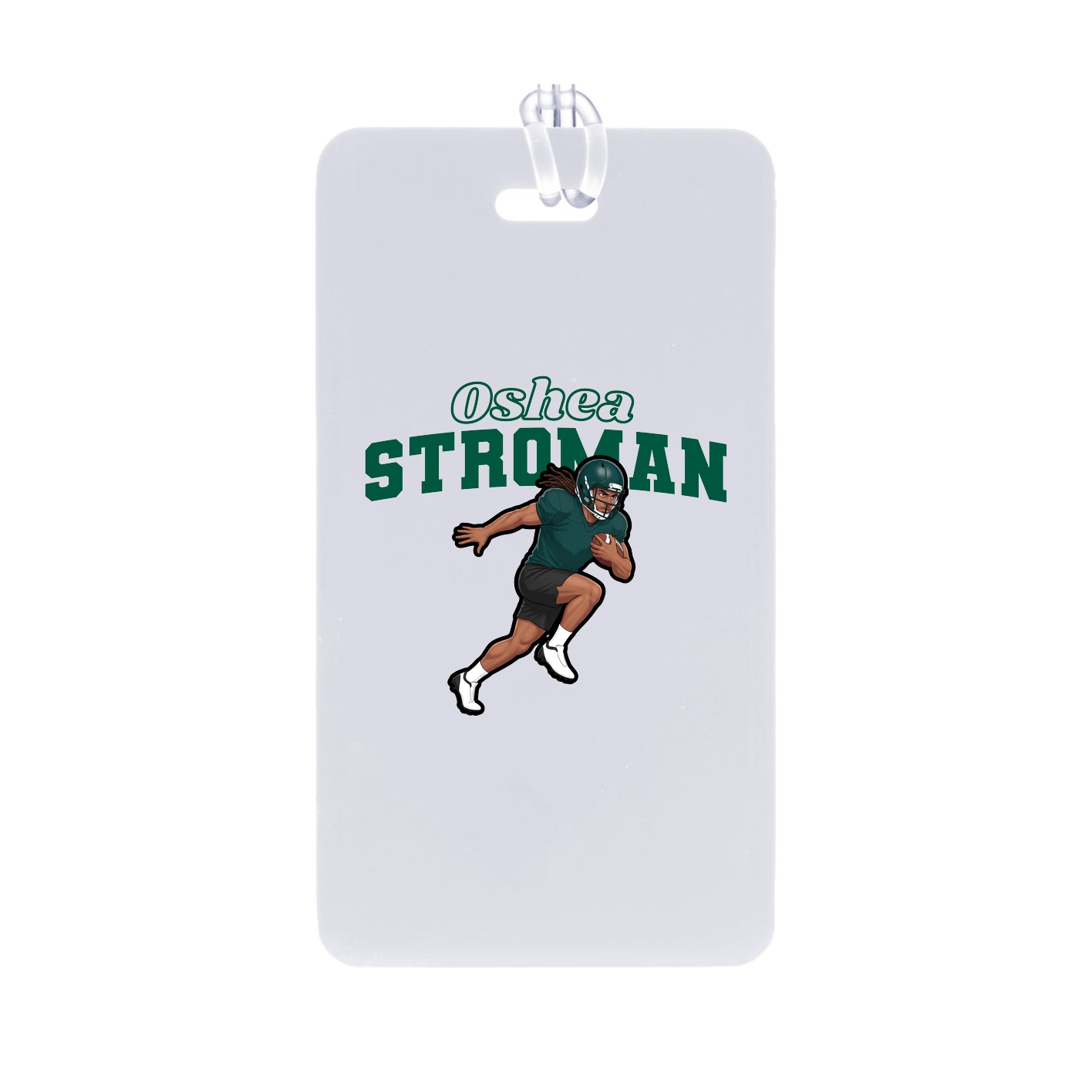Bag Tag — Name Arch in Classic