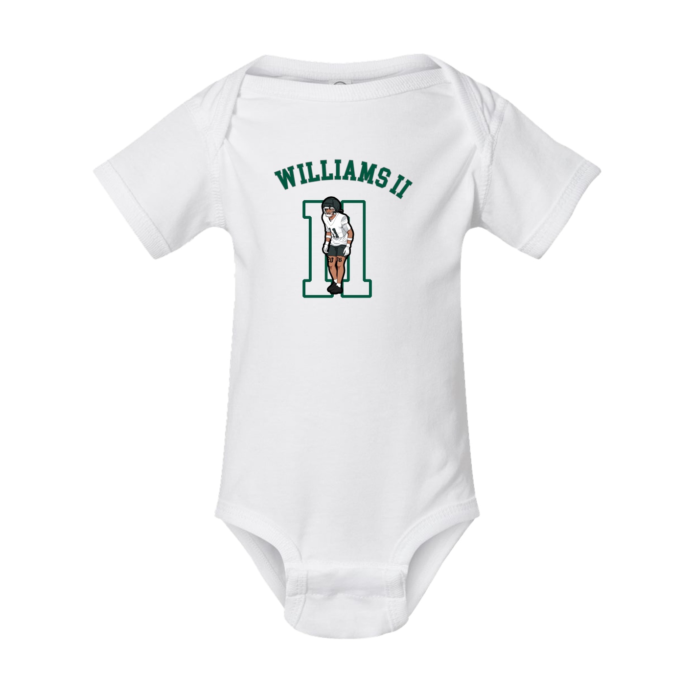 Baby Onesie — Shirsey Arch in White