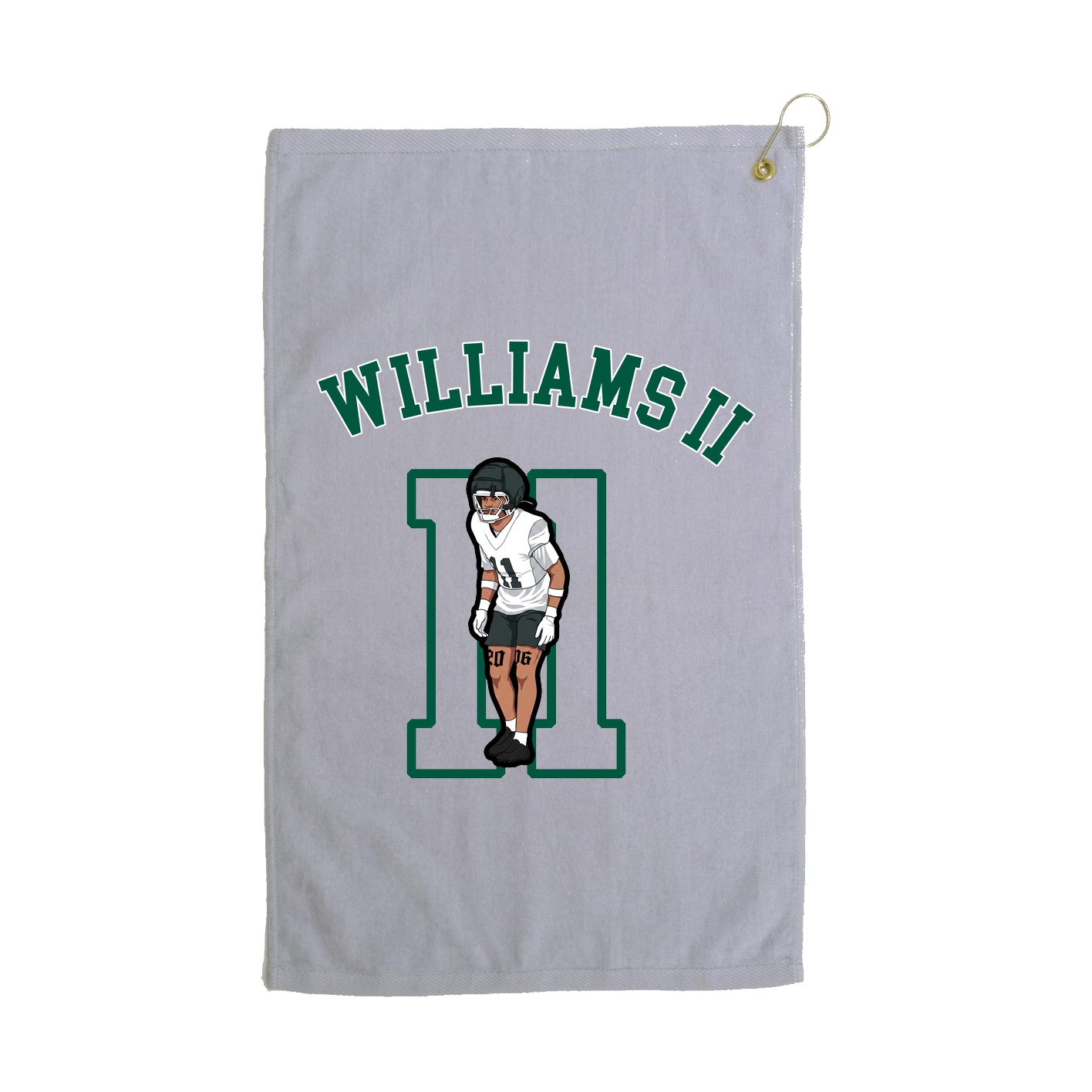 Golf Towel — Shirsey Arch in Grey