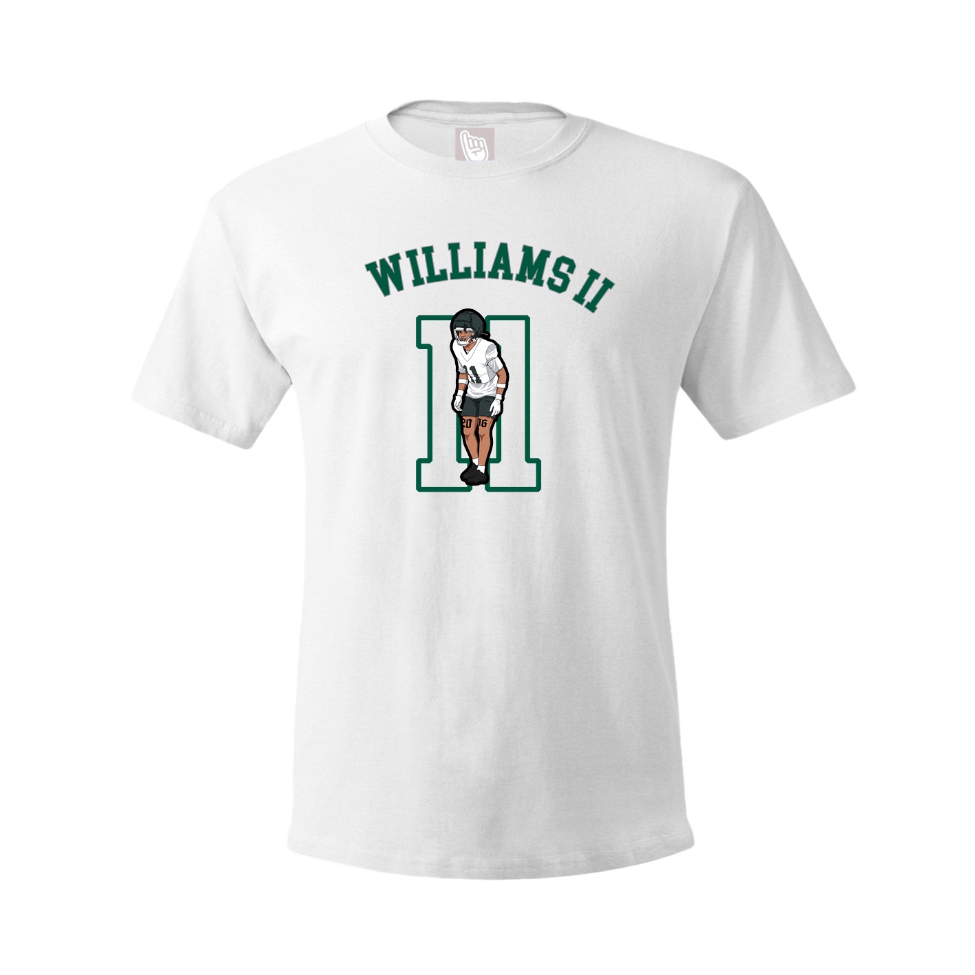 Youth Tee — Shirsey Arch in White