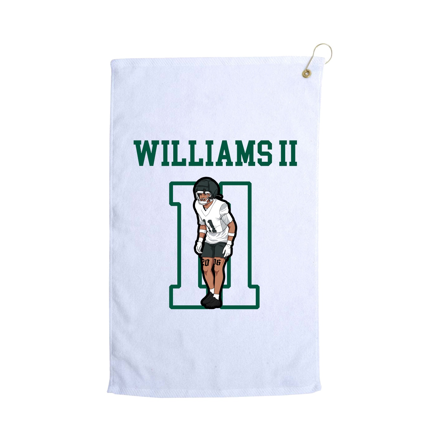Golf Towel — Shirsey in White