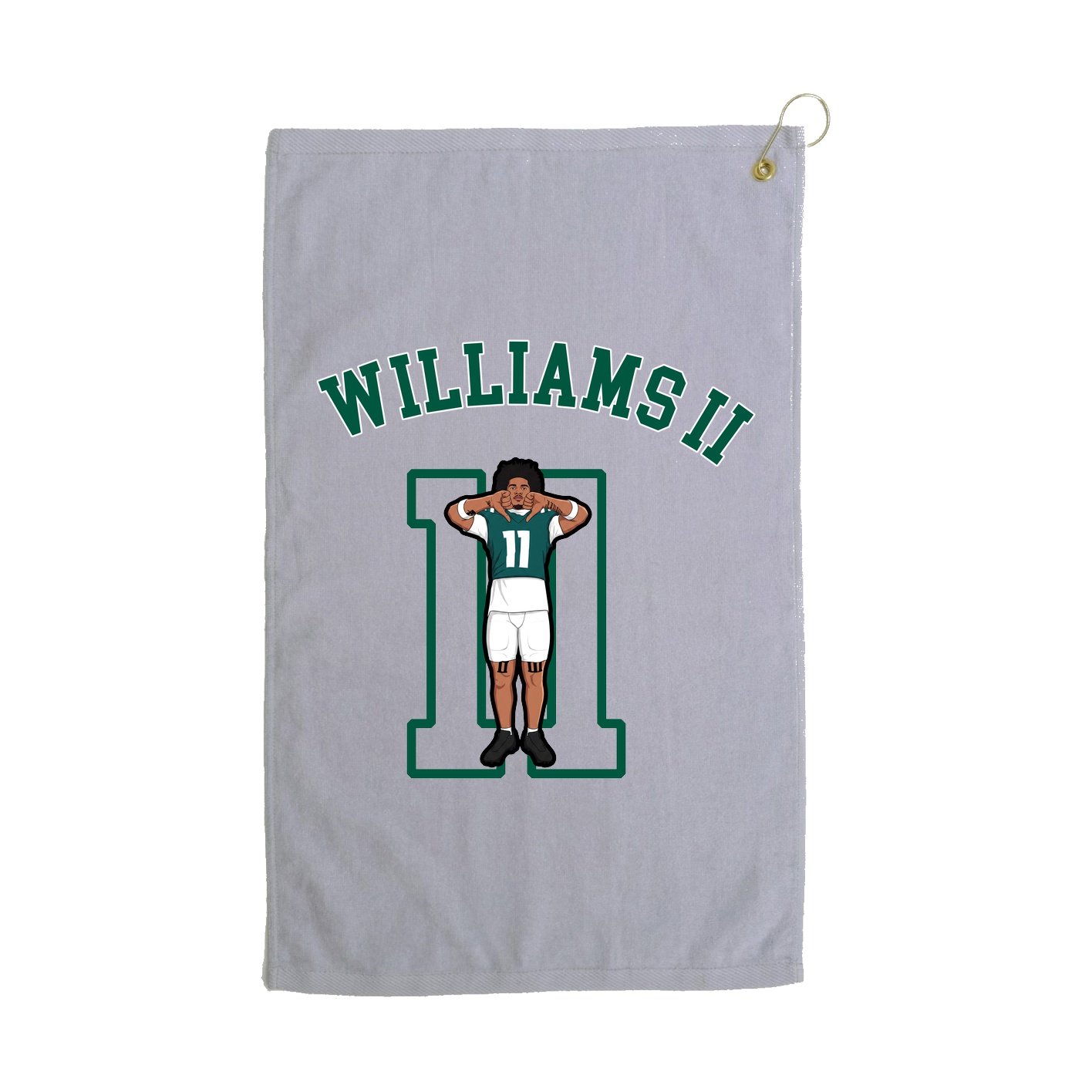 Golf Towel — Shirsey Arch in Grey