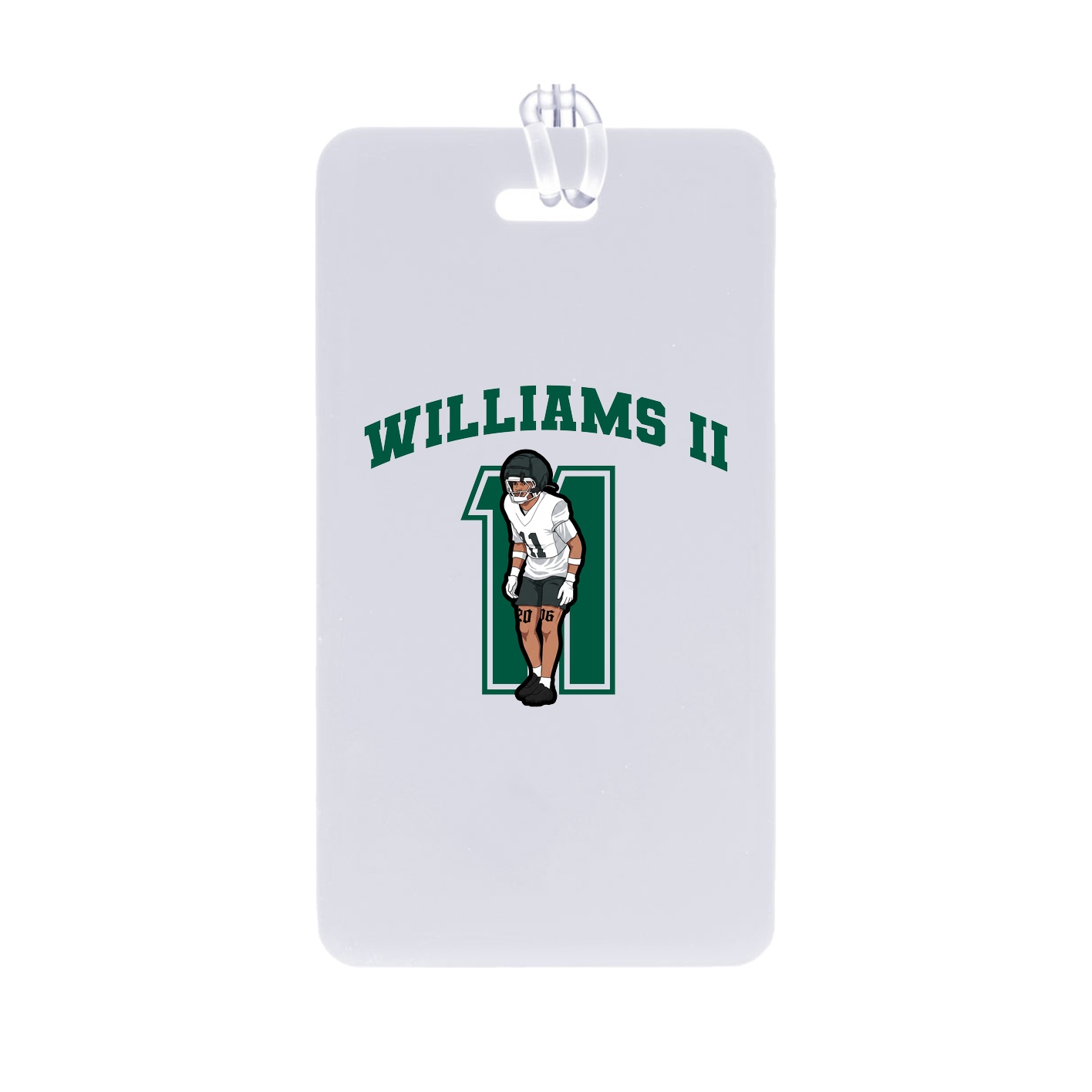 Bag Tag — Number in Classic