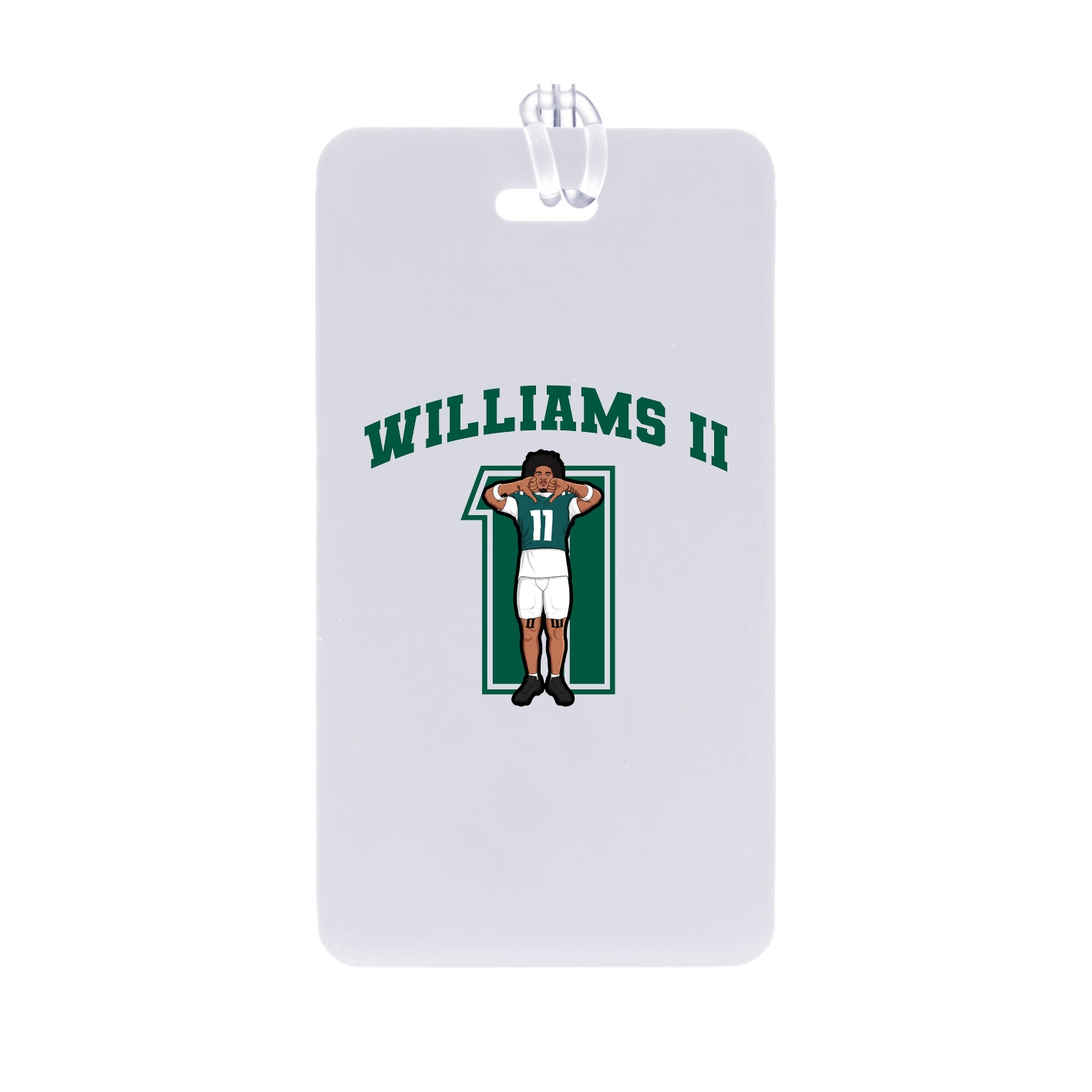 Bag Tag — Number in Classic
