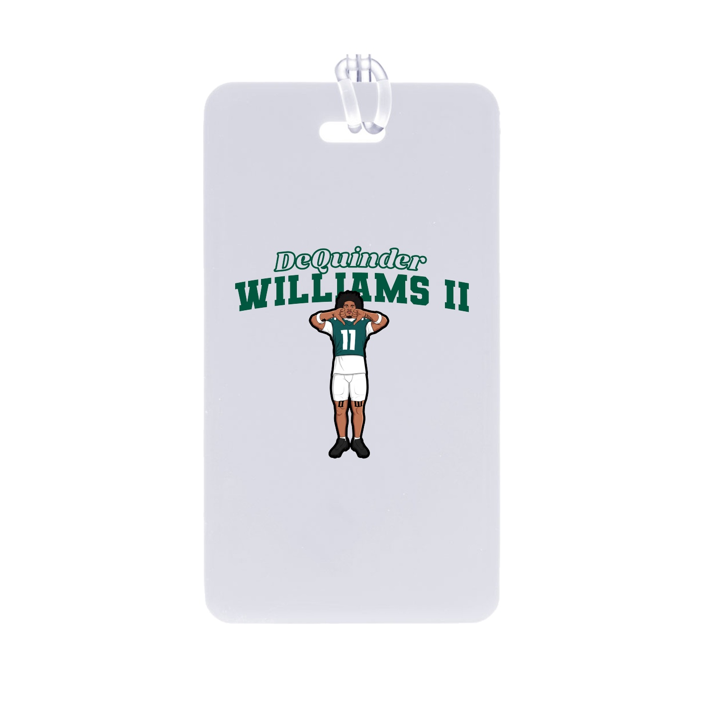Bag Tag — Name Arch in Classic