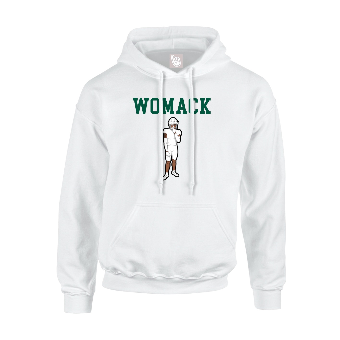 Hoodie — Shirsey in White