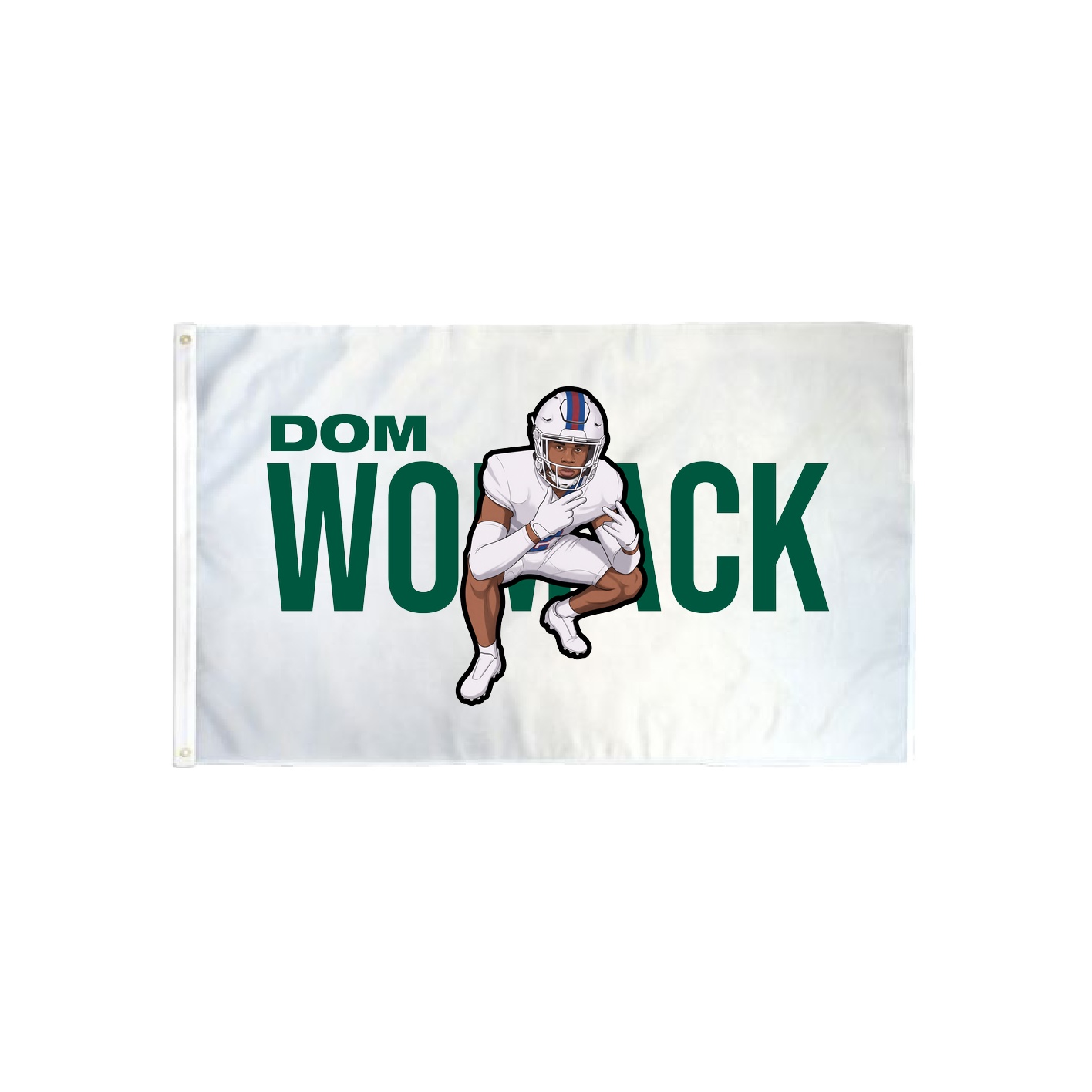 3x5 Flag — Player Name in Classic