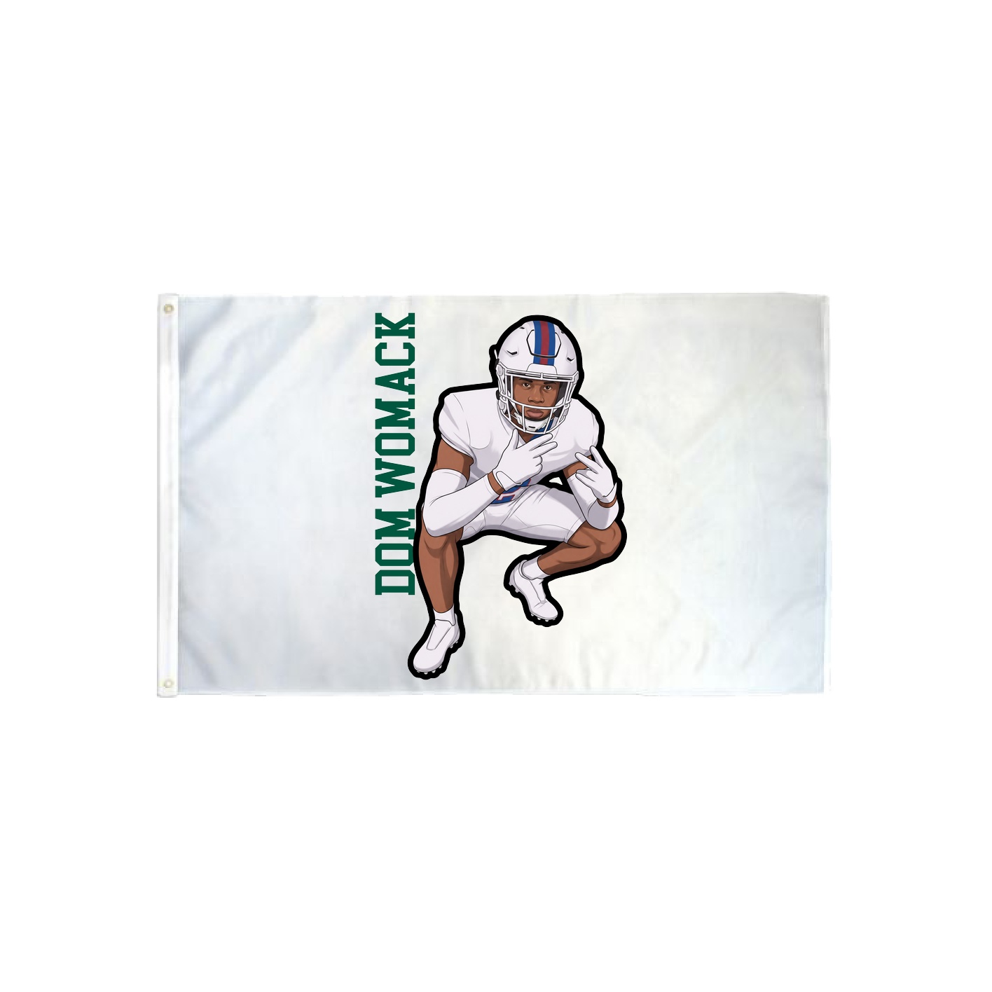 3x5 Flag — Name Vertical in Classic