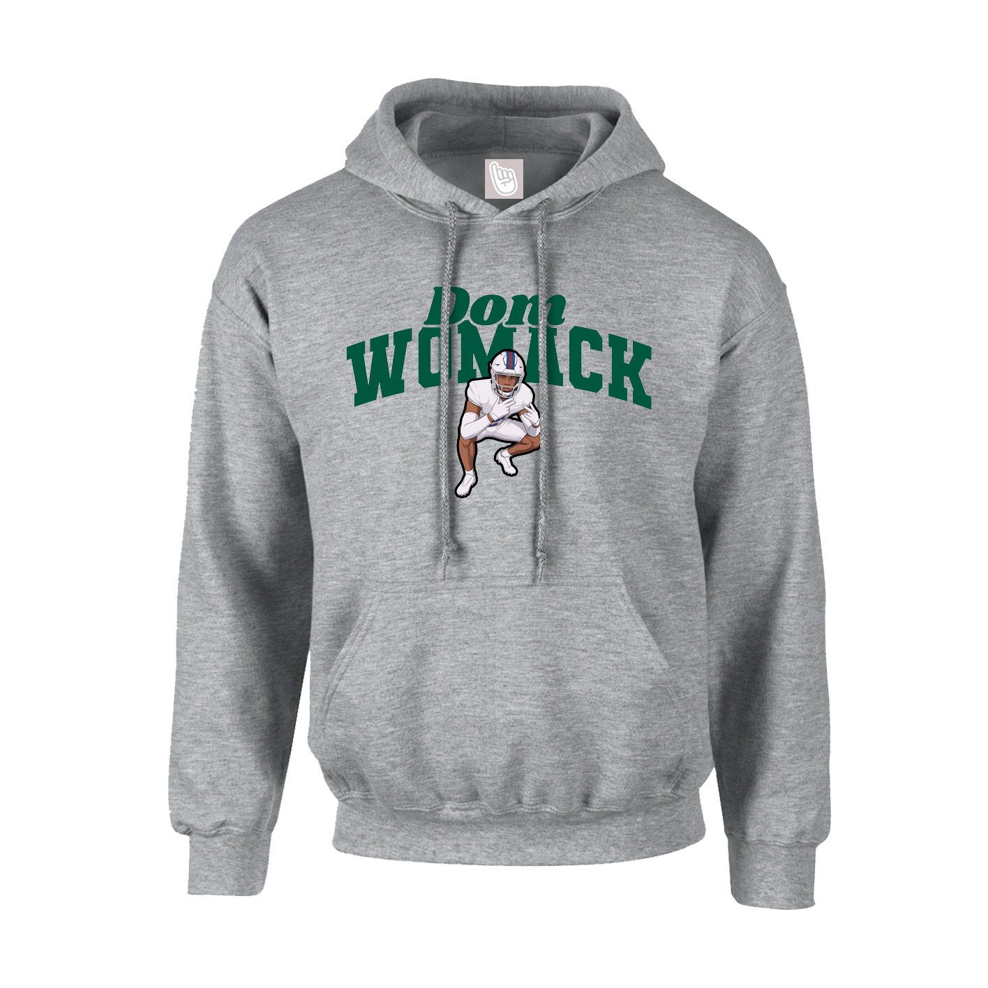Hoodie — Signature Arch in Grey