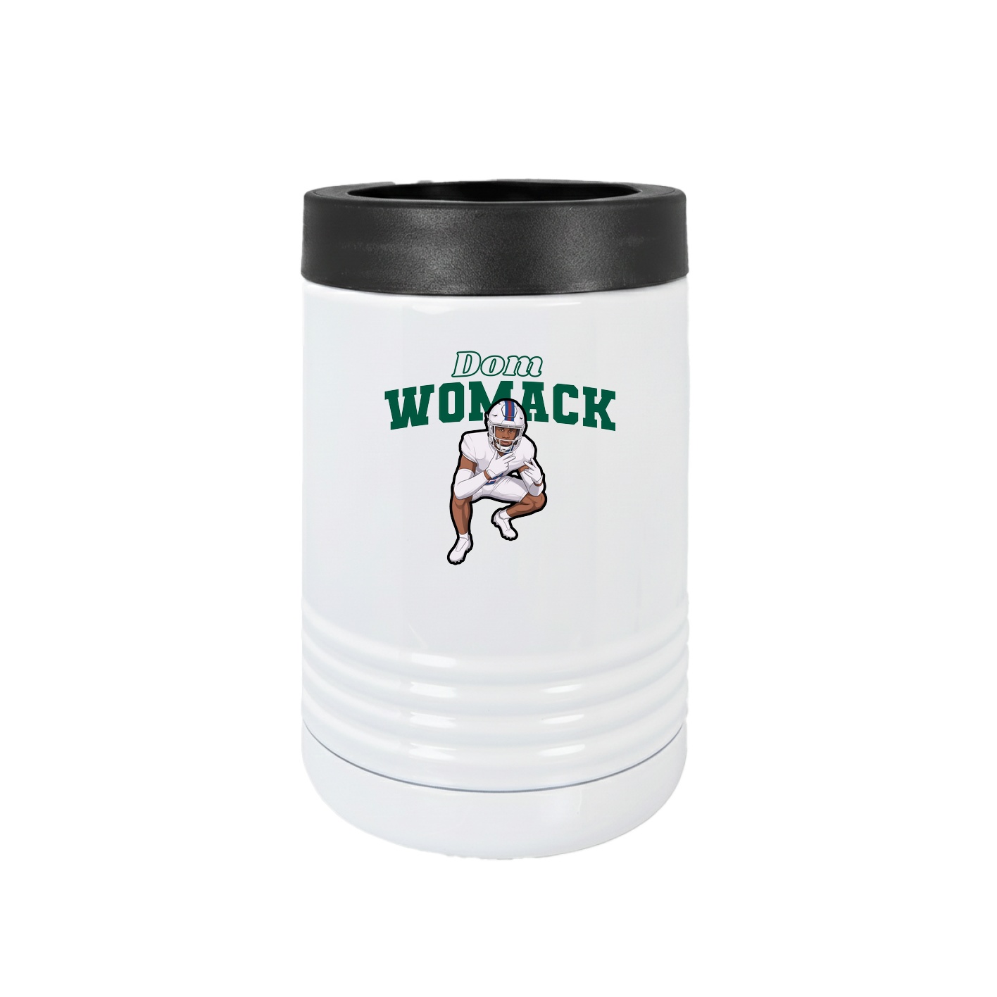 Beverage Holder — Name Arch in White
