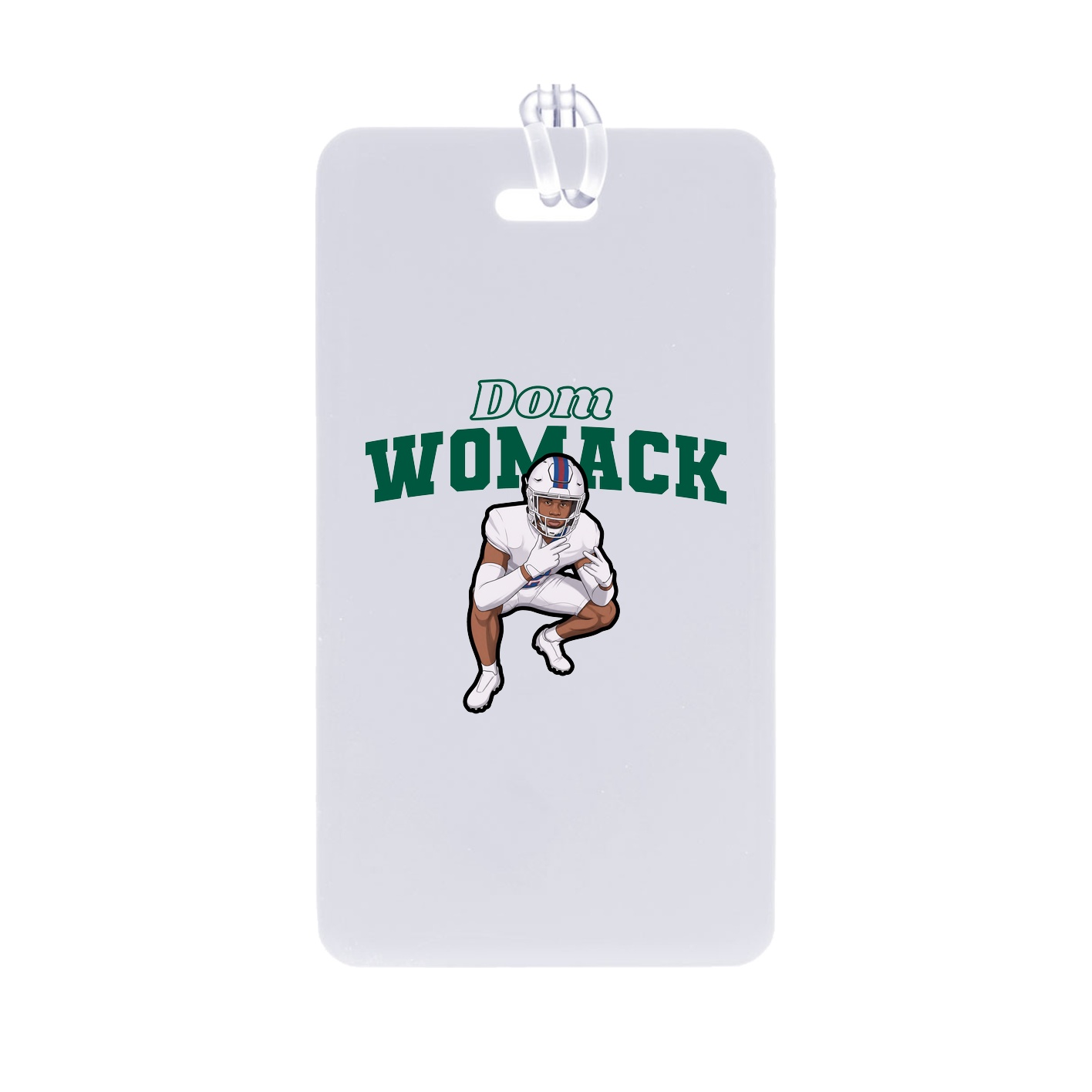 Bag Tag — Name Arch in Classic