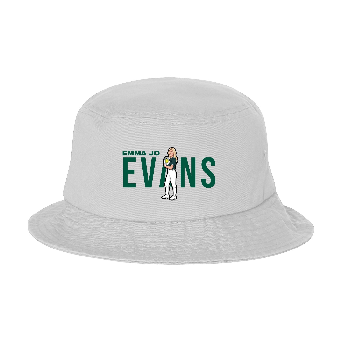 Bucket Cap — Player Name in White