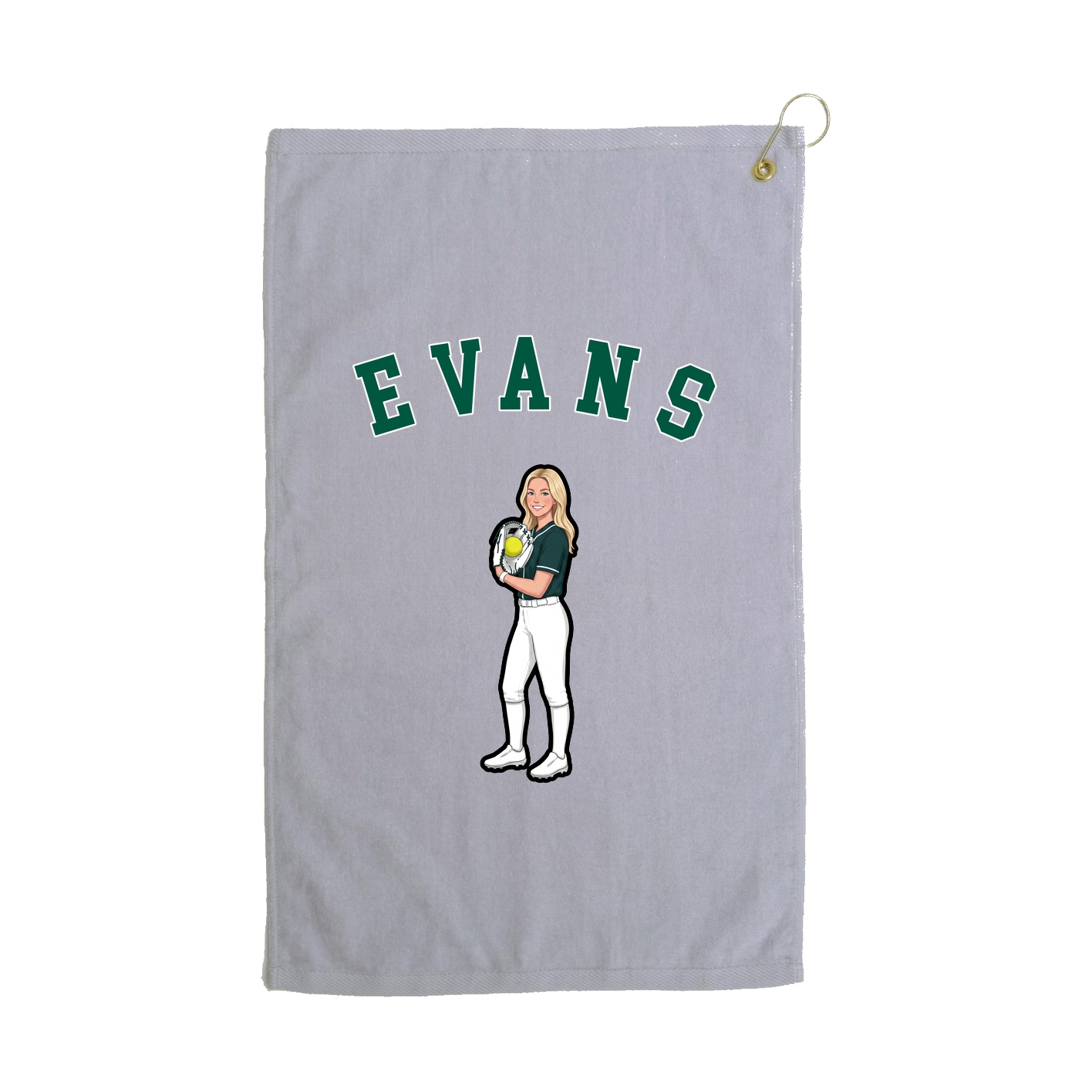 Golf Towel — Shirsey Arch in Grey