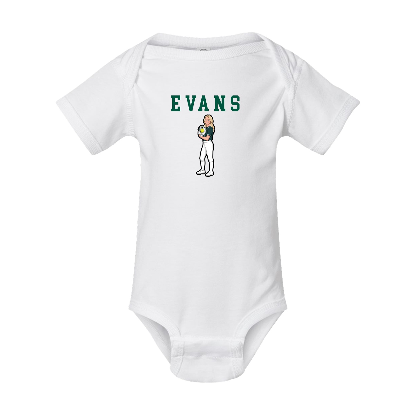Baby Onesie — Shirsey in White