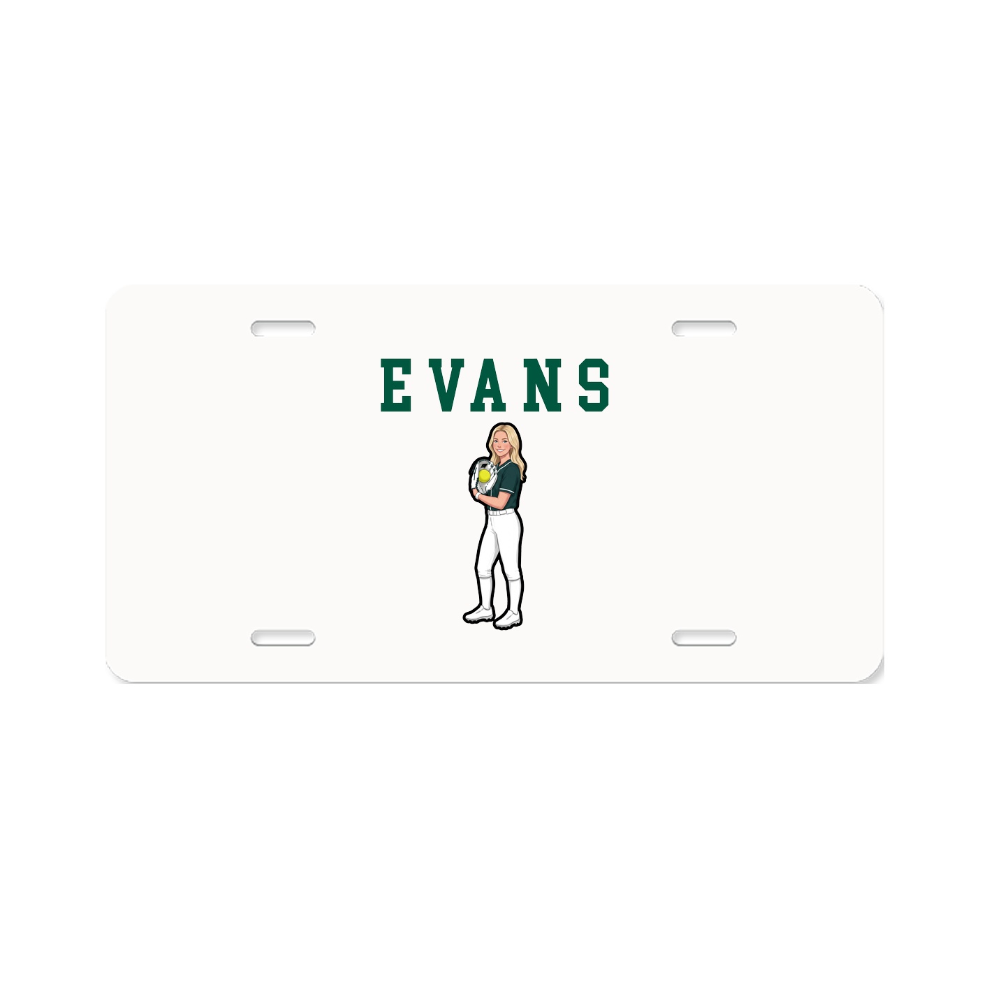 License Plate — Shirsey in Classic