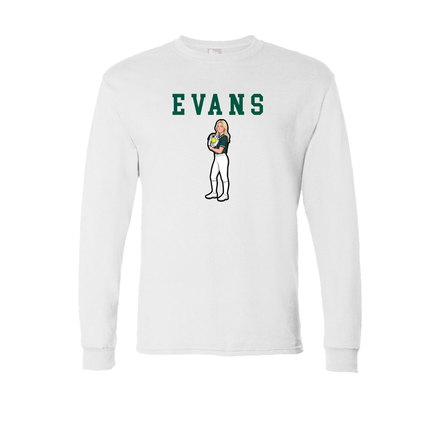 Long Sleeve Tee — Shirsey in White