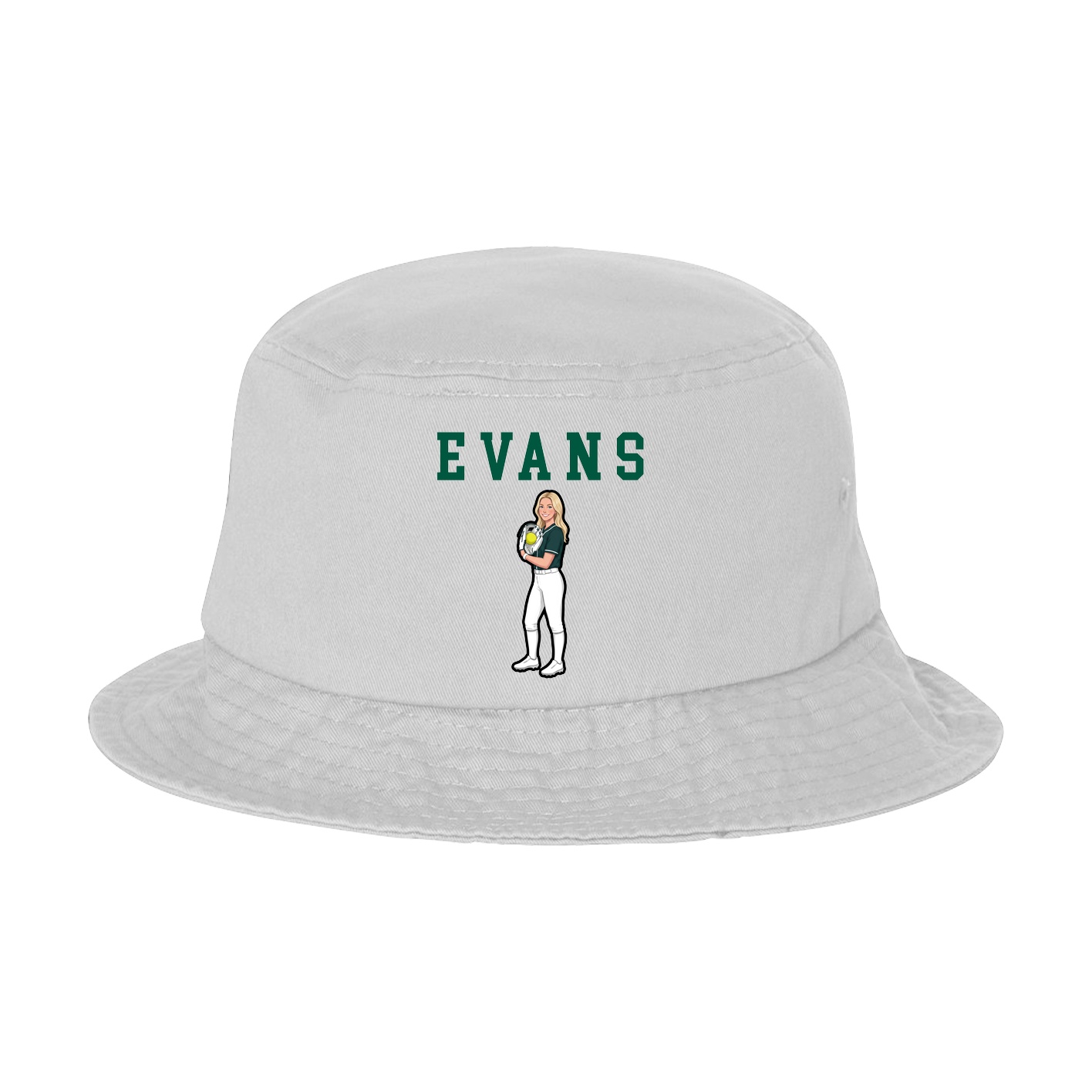 Bucket Cap — Shirsey in White