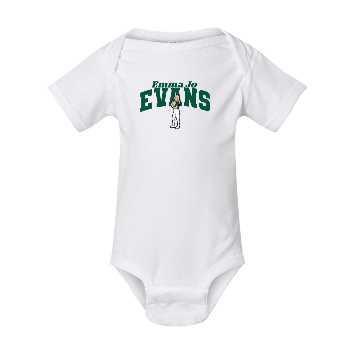 Baby Onesie — Signature Arch in White
