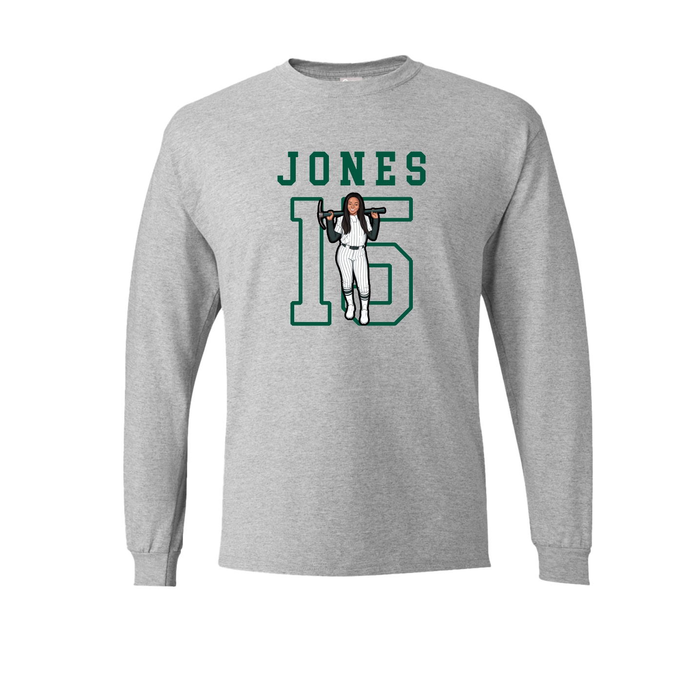 Long Sleeve Tee — Shirsey in Grey