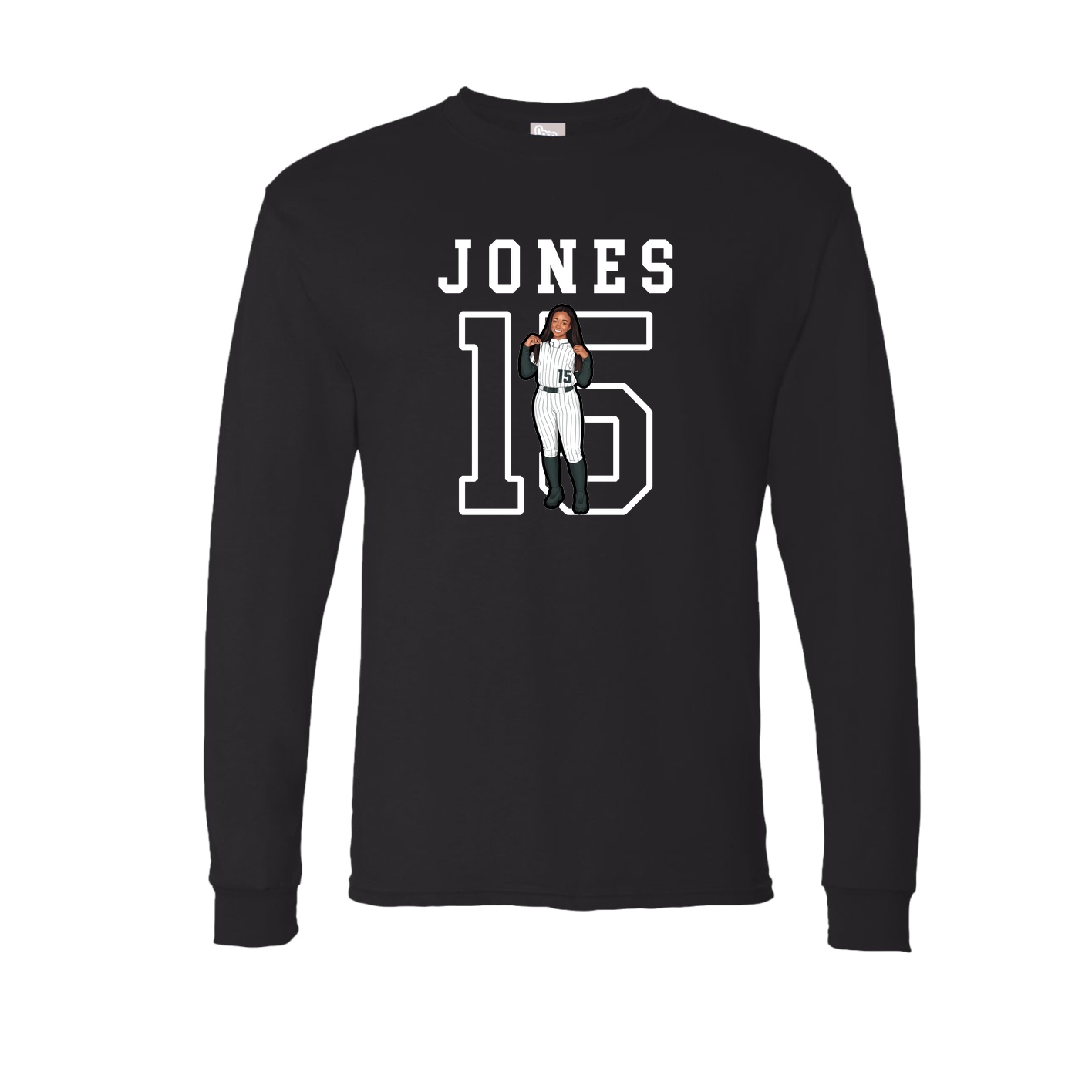 Long Sleeve Tee — Shirsey in Black