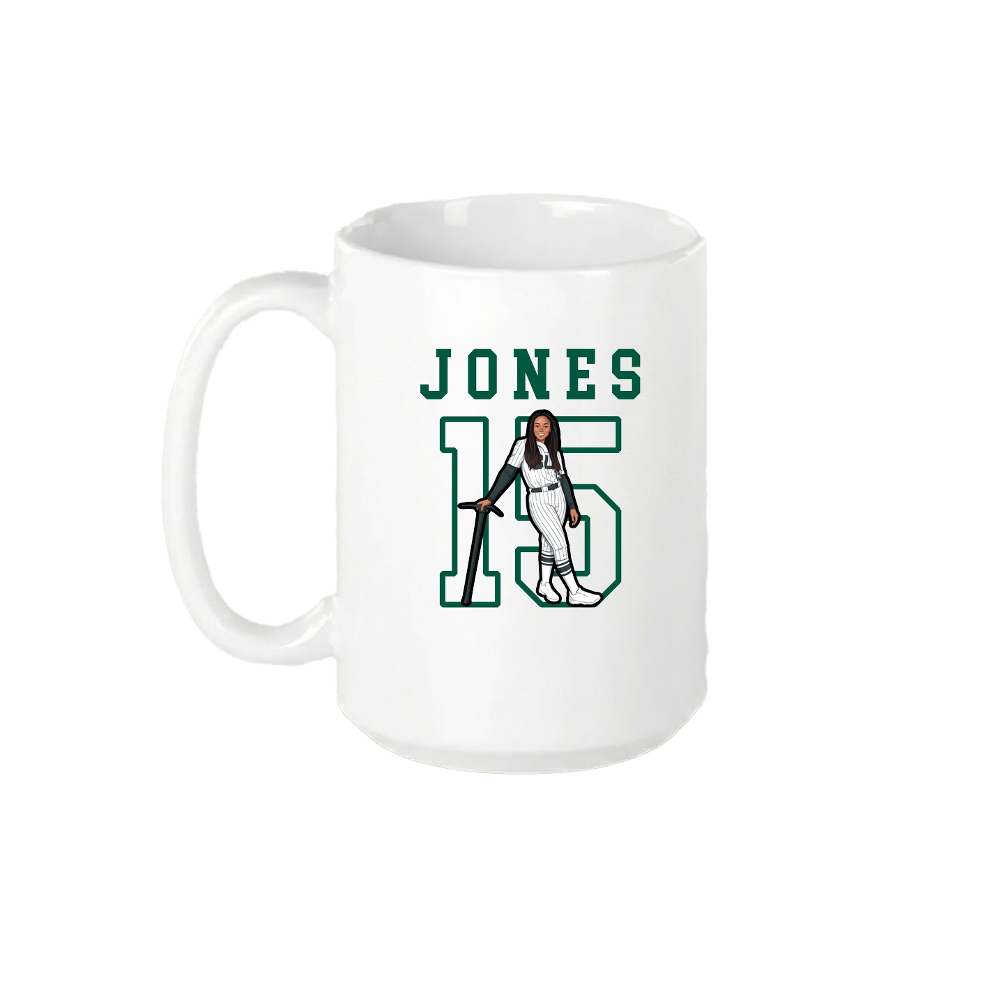 15oz Coffee Mug — Shirsey in White