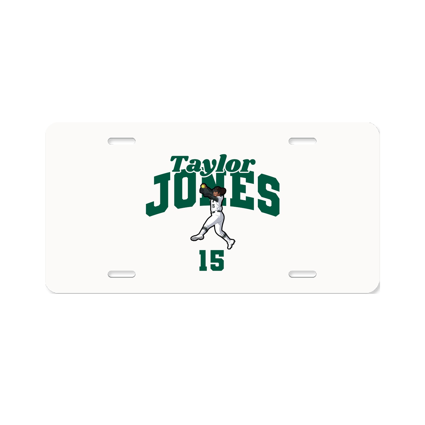 License Plate — Signature Arch in Classic